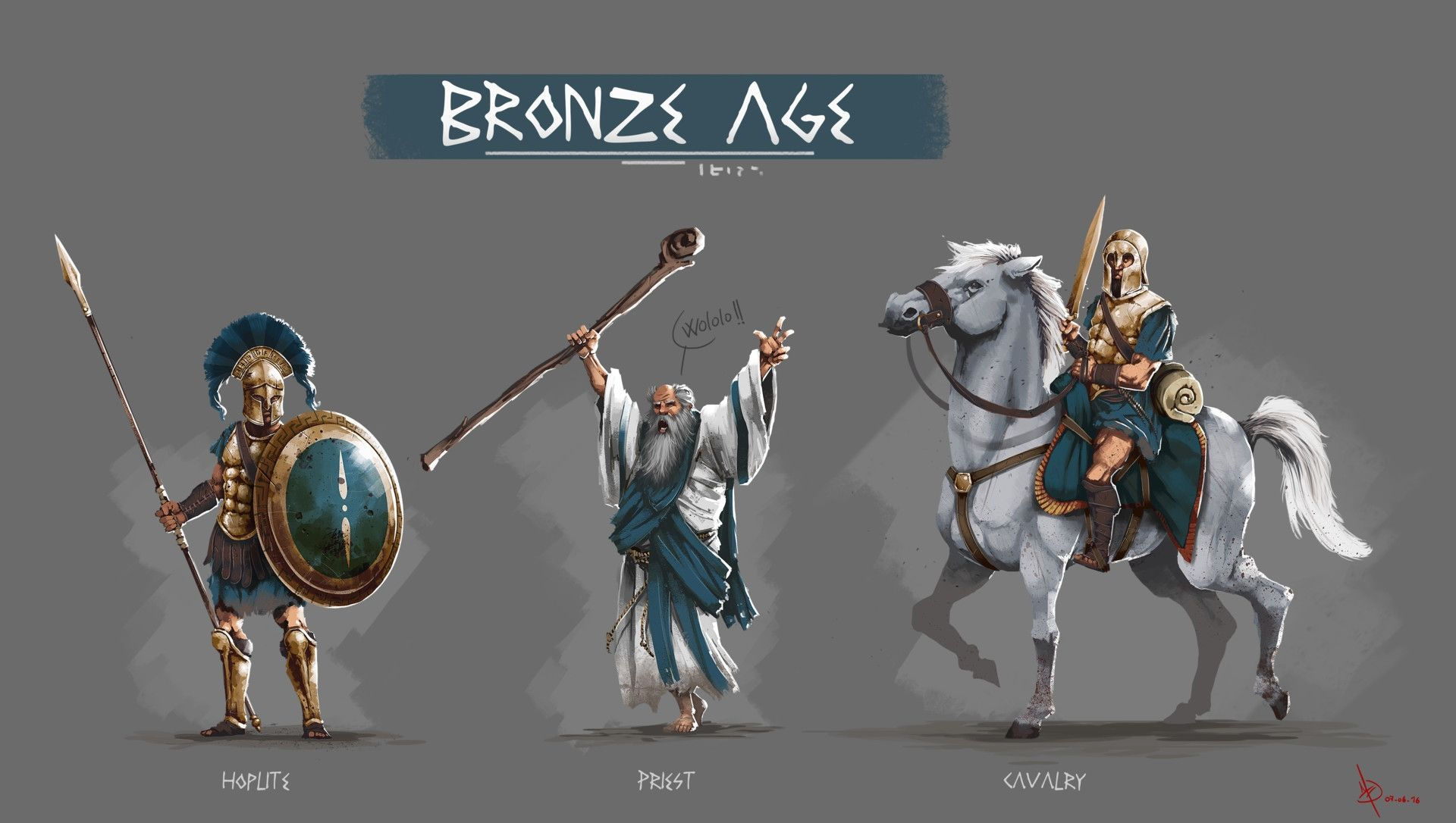 Wallpaper #BTHJNZMB5zzyi_yYWVja83 Age of Empires Concept Art Greek Warrior