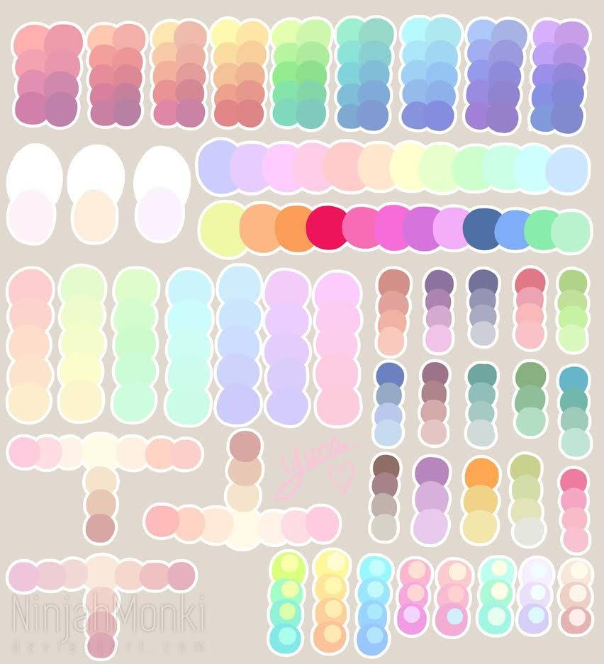 Wallpaper #e3af3 Skin Tone Mixing Chart Create Art with Me