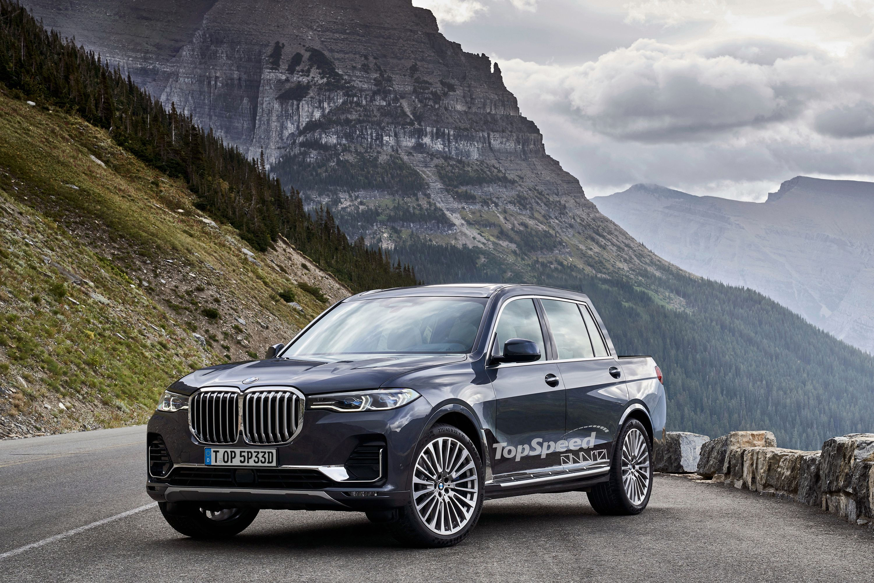 Wallpaper #VnT0wo4B_8f4nGFaOG-O41 BMW X7 Pickup Could Be Bmws Answer to the Mercedes X Class BMW X7 Tom