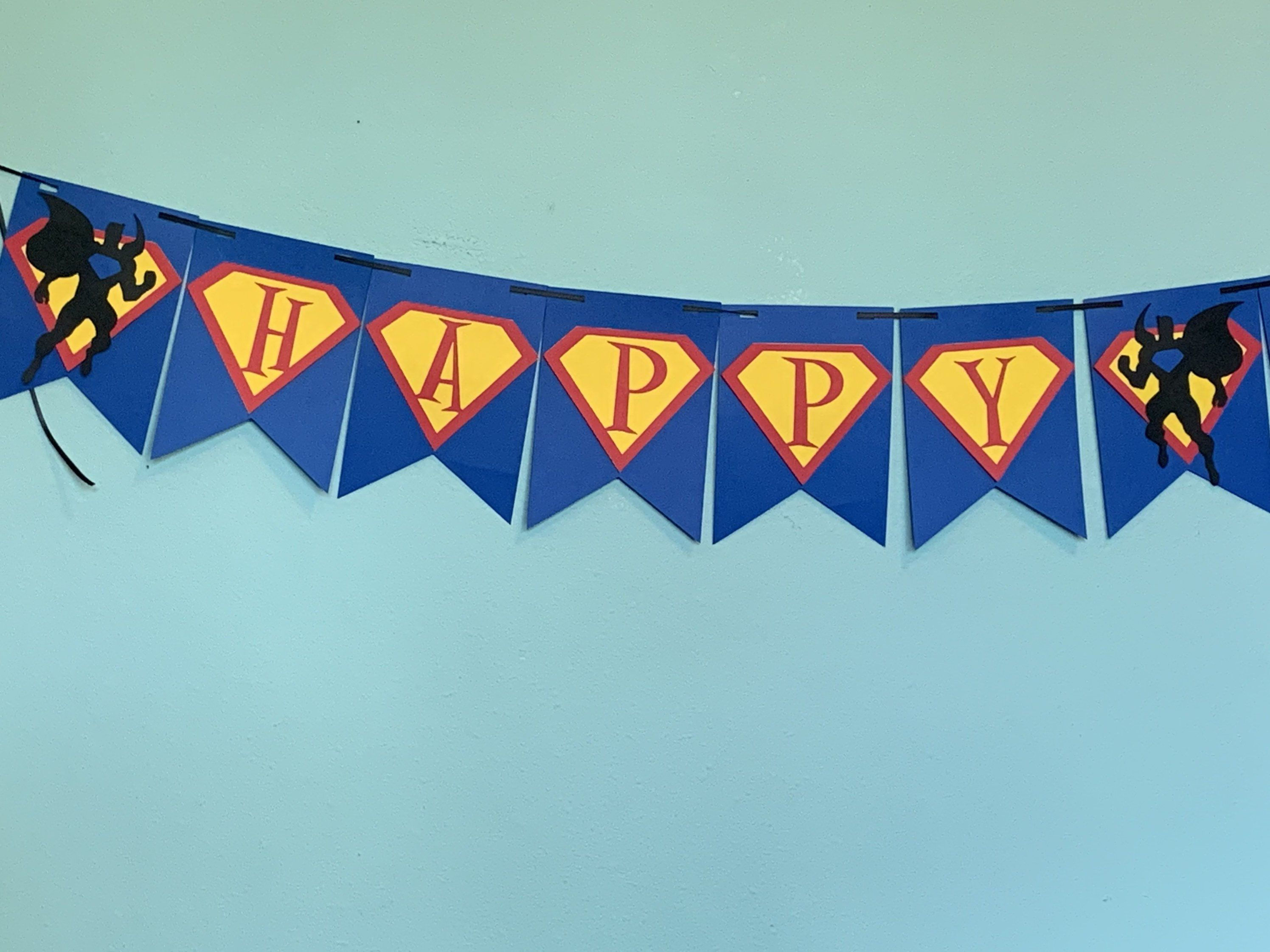 Wallpaper #_hkZEI8BtGB6xQ78yV1d35 Superman Banner for Your Birthday Party Etsy Its Your Birthday