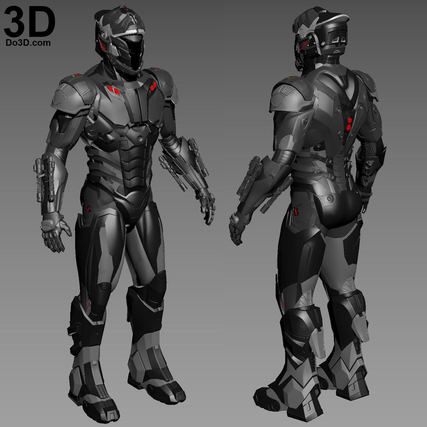 Wallpaper #8Gf49ZIBSpphPi3-5YEy215 3D Printable Model Dmk 1 Armor Robot Suit Design Concept by Do3d