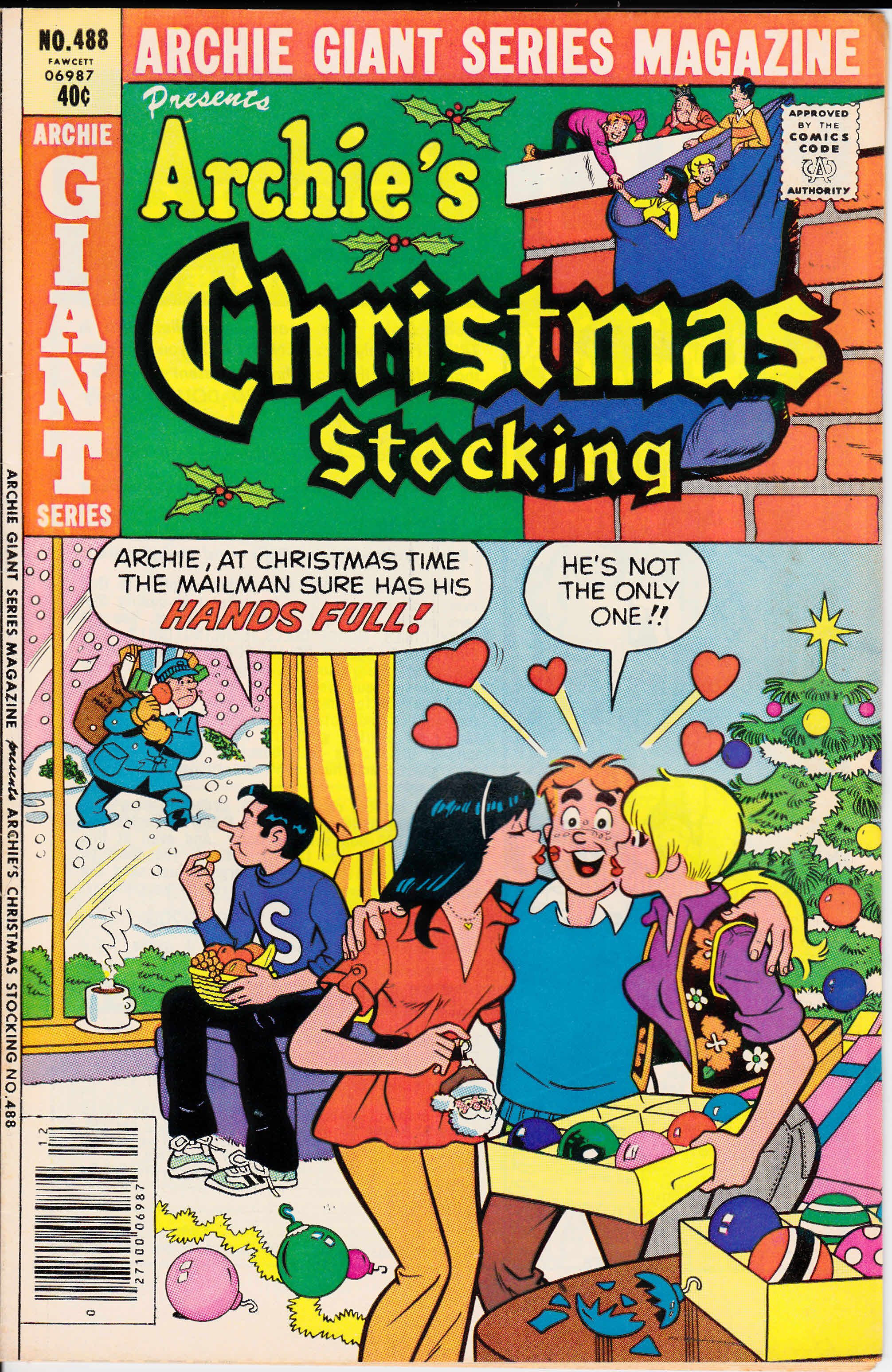 Wallpaper #zTG2NZMB5zzyi_yYsFdD1 Archie Giant Series 488 Christmas Comics Archie Archie Comics