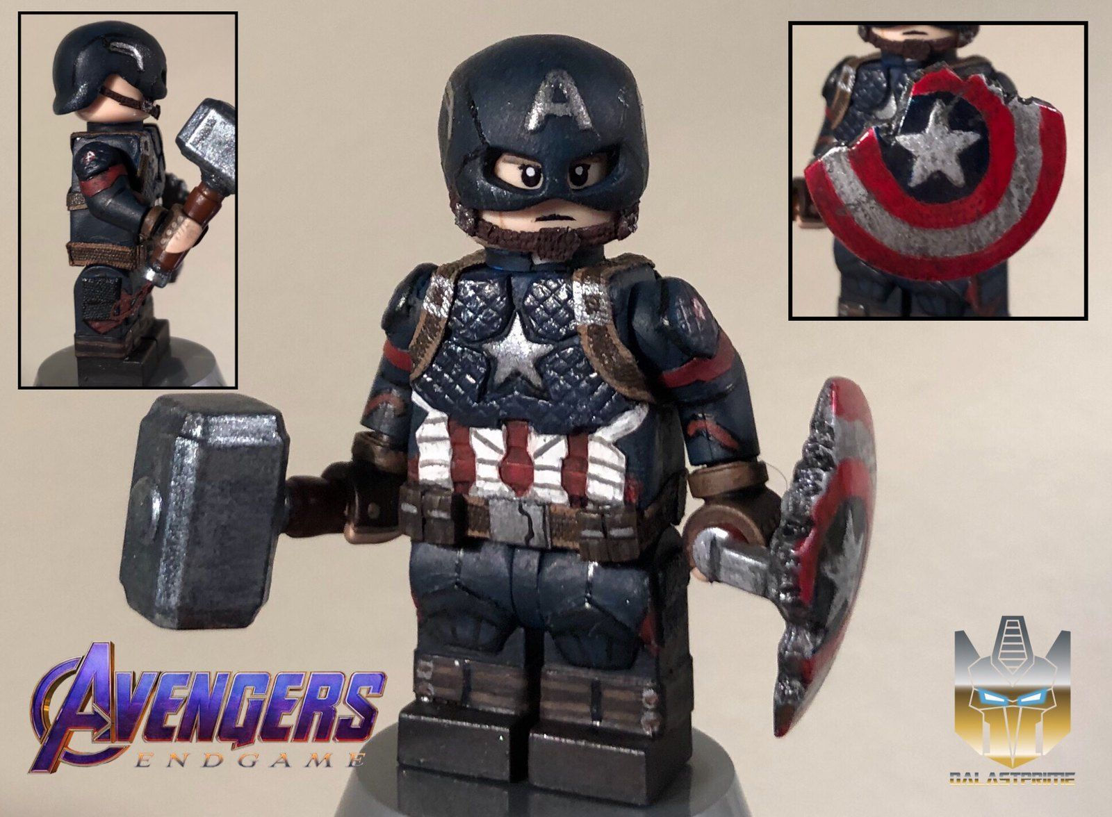 Wallpaper #QWcaCJMBSpphPi3-GMkr456 Custom Lego Captain America Avengers Endgame Custom Lego Lego