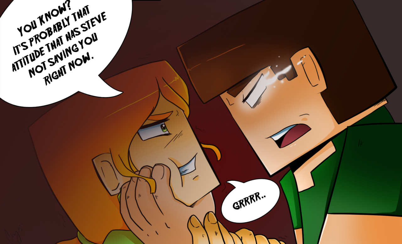 Wallpaper #XBmWDo8BtGB6xQ78iFo_13 Servant of Herobrine Minecraft Comics Minecraft Drawings Minecraft