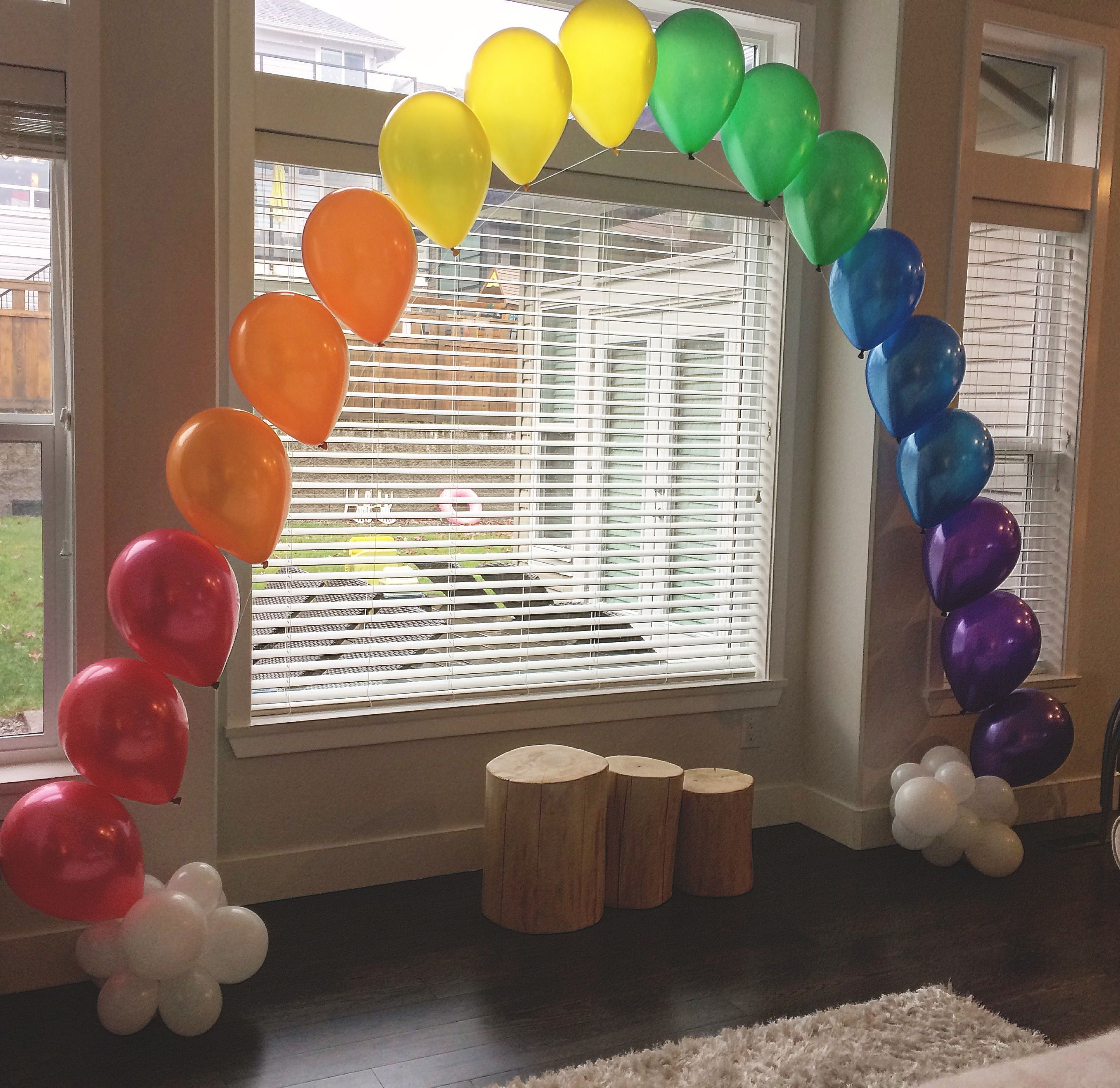 Wallpaper #MDHaNZMB5zzyi_yY3VhD294 Simple Balloon Arch Rainbow Balloon Arch Rainbow Balloons Balloon Arch