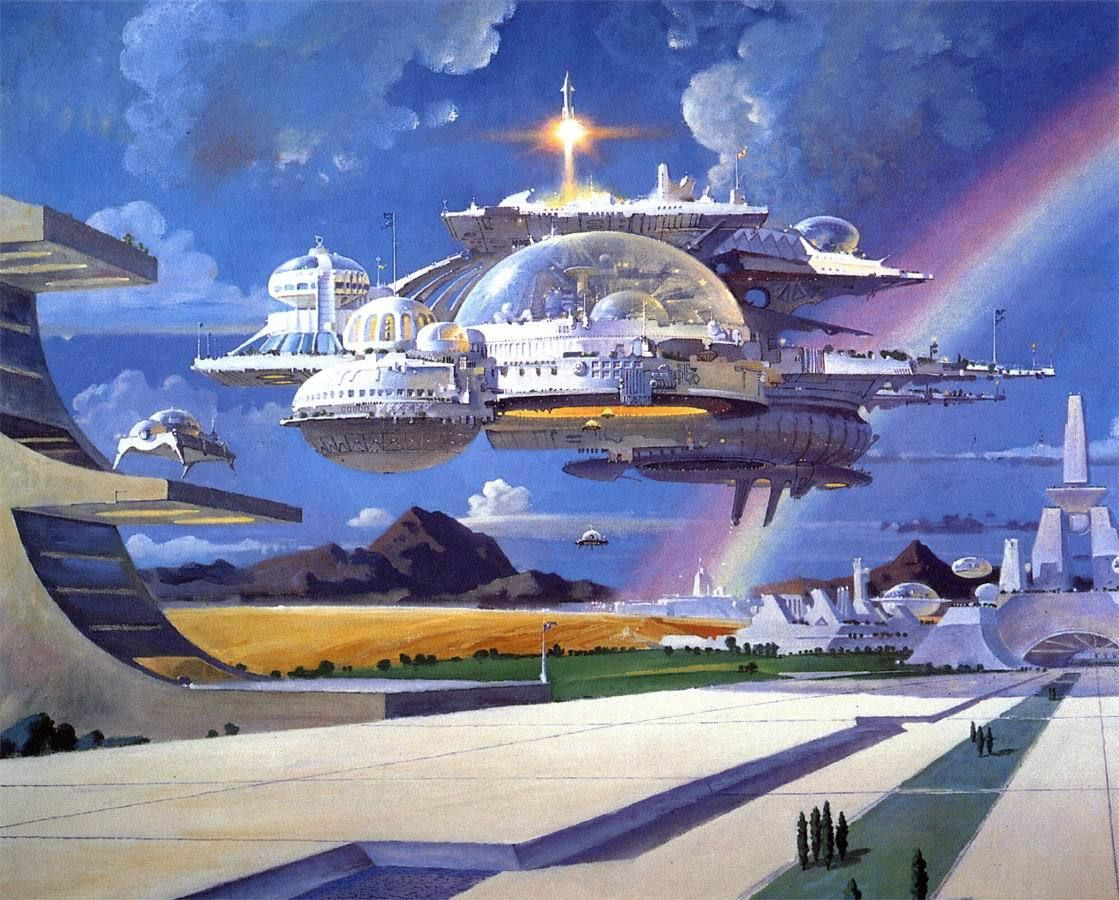 Wallpaper #shcGPpMBPLD5_VENWN5x218 Retrofuturism Retrofuturismo Fantascienza Retro