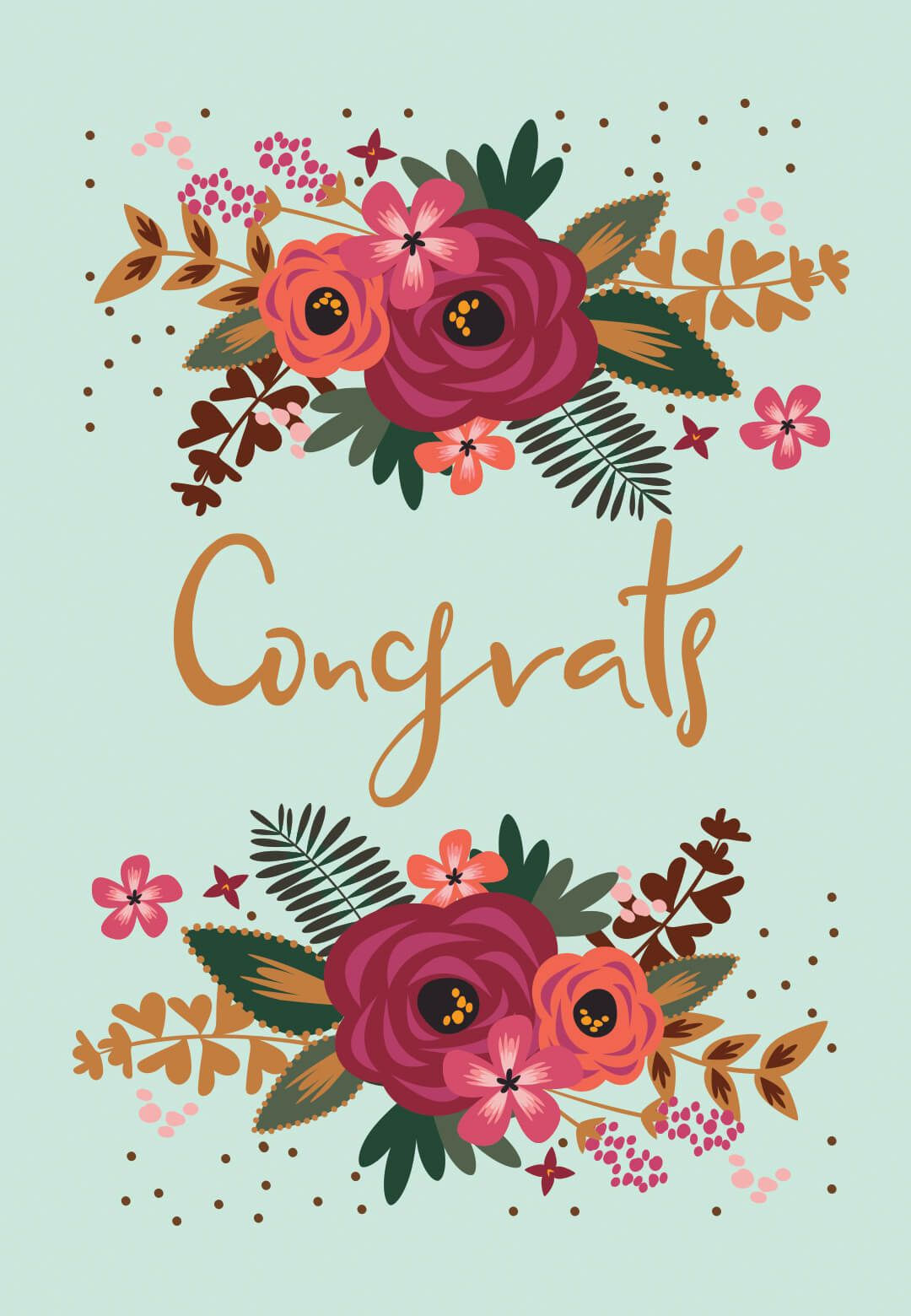 Wallpaper #ACD8A Congratulation Page Visual 1 by Meixiu Pan on Dribbble