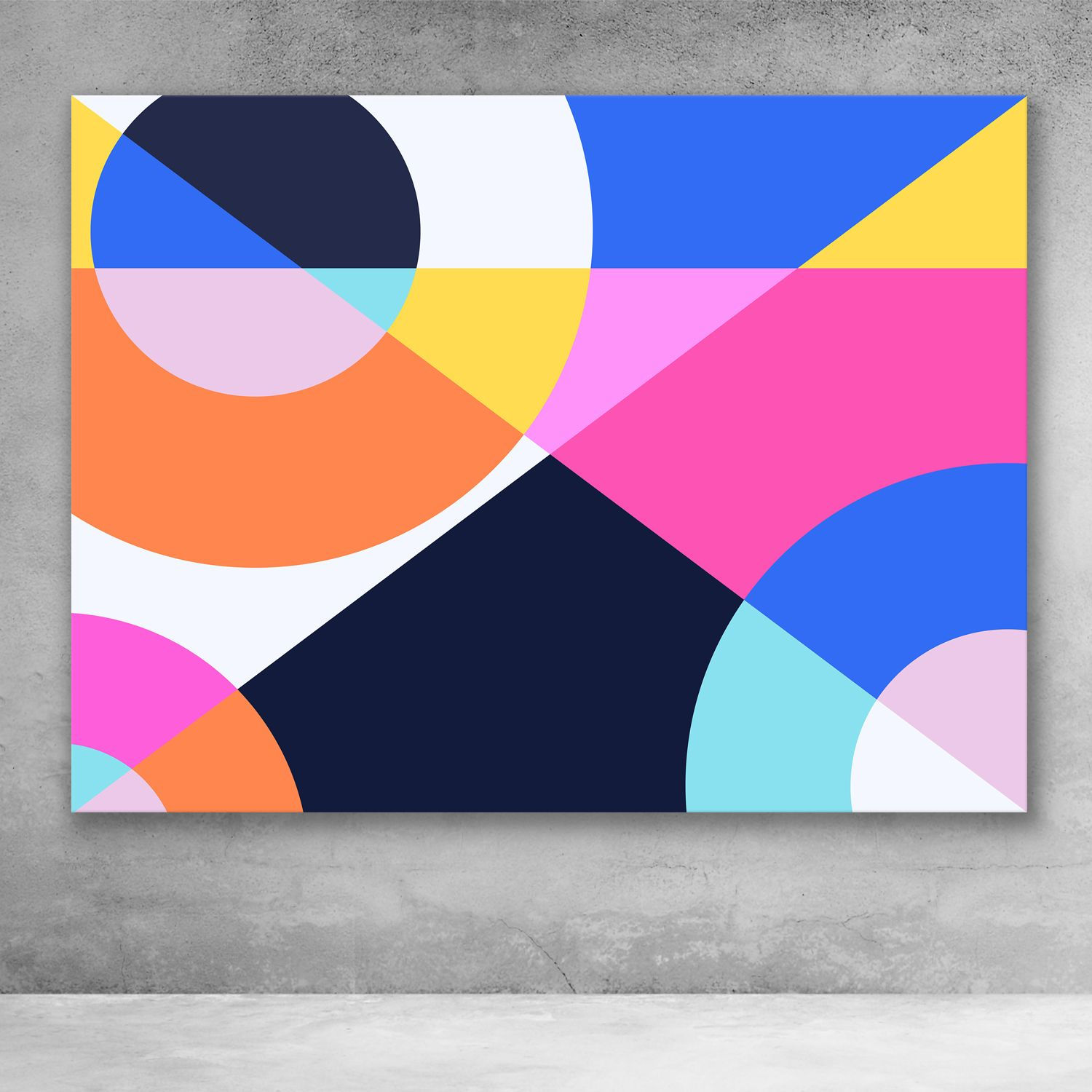 Wallpaper #cW2IapcBycdYOYFTHHEX16 Kaleidoscope Modern Geometric Abstract Pop Art Wall Art Geometric Art