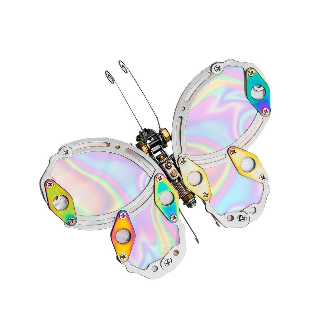 Wallpaper #tX0I8o4Bnwiau_P6yAoe47 95pcs 3D Chaos Butterfly Effect Steampunk Model Kit Steampunk