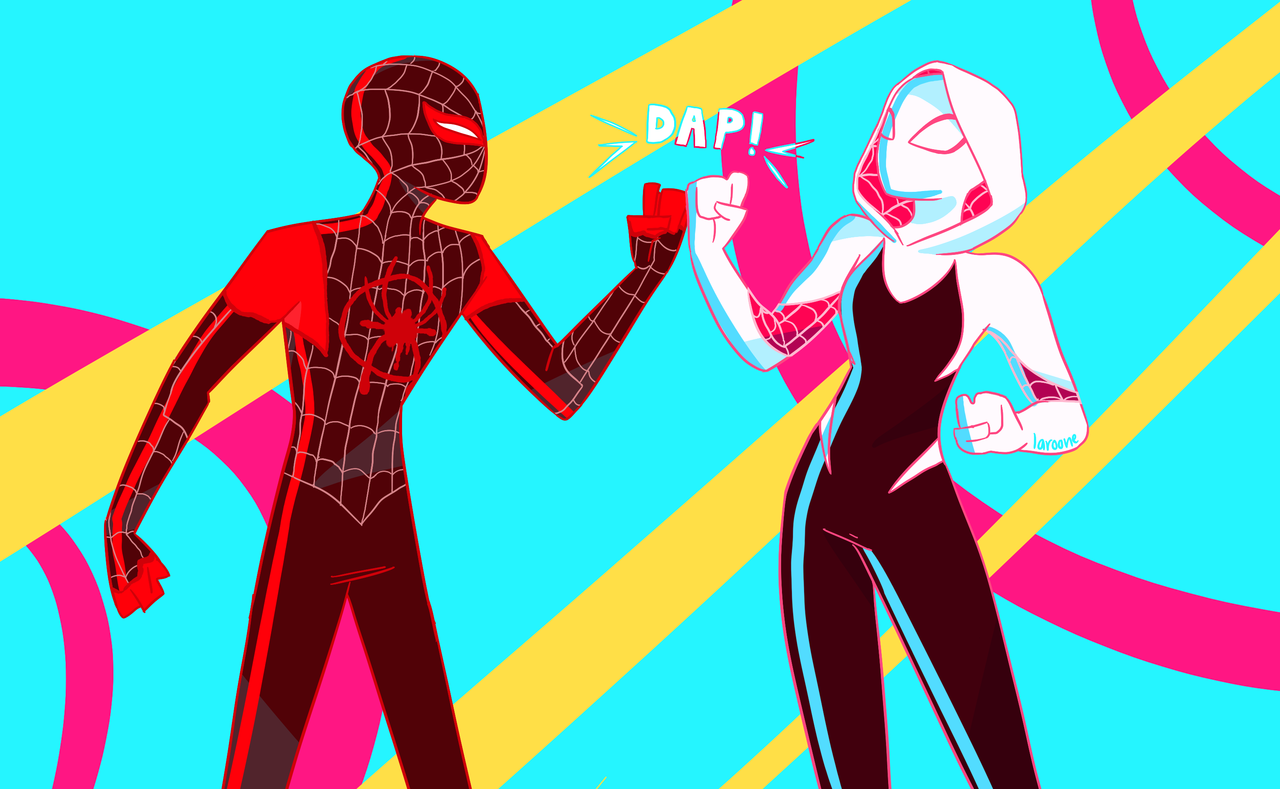 Wallpaper #K-o8V5MBlwTYPL18WxEs134 Miles and Spider Gwen Spiderman Spider Gwen Spider Gwen Spiderman