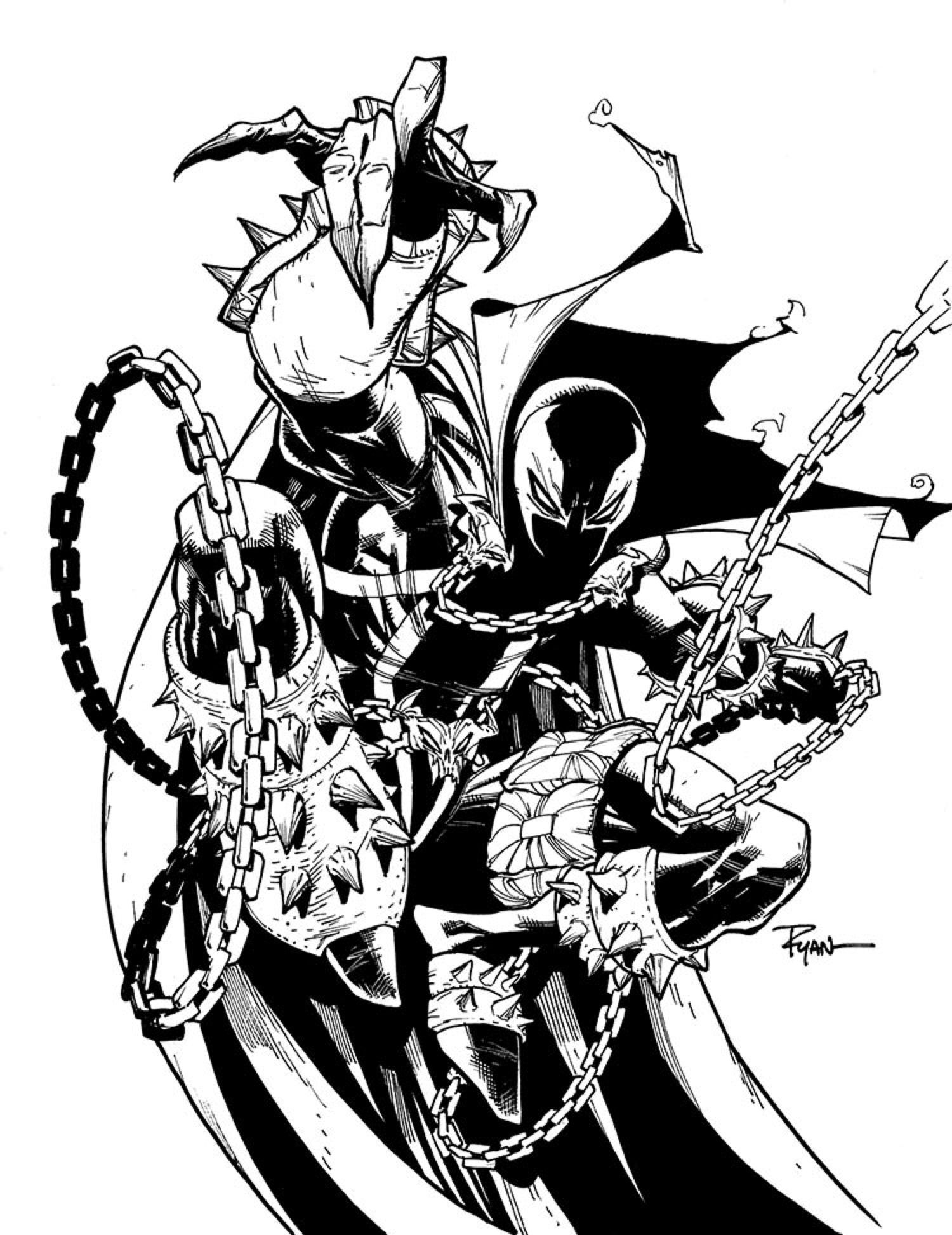 Wallpaper #HjHUNZMB5zzyi_yYRVi7268 Spawn by Ryanottley on at Deviantart Comic Book Artists Comic Book