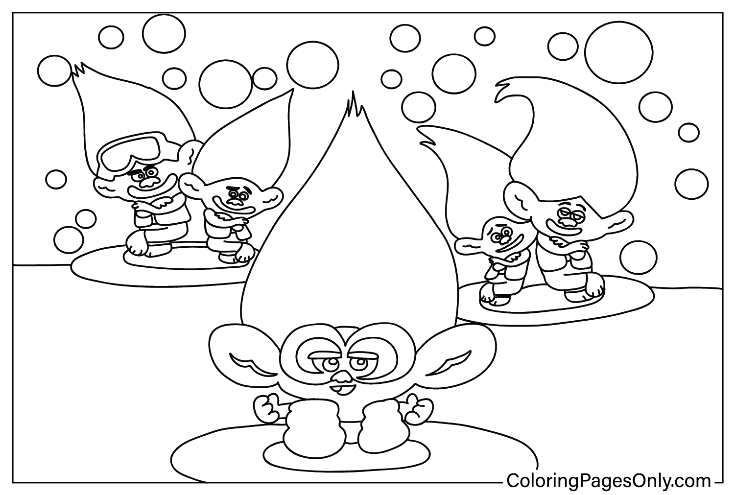Wallpaper #DQOcYpMBpyOg8YnEVdNf381 Trolls Band Together Coloring Pages Coloring Pages for Kids and