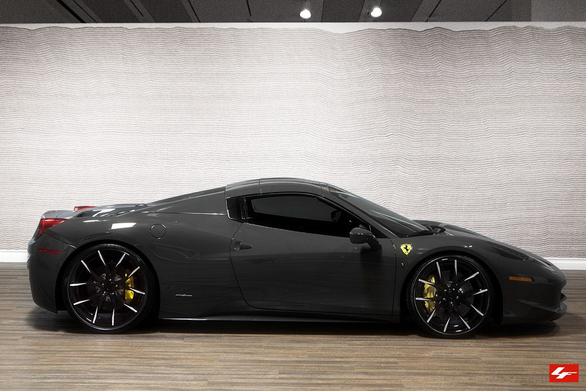 Wallpaper #4GiaGZMBSpphPi3-NBfw42 Lexani Forged Wheels Lz 102 in Custom Gloss Black with Machined Tips on
