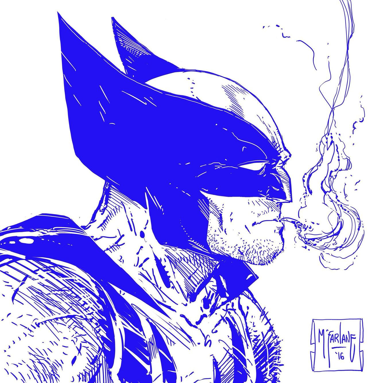 Wallpaper #z2dK-5IBSpphPi3-fJPS98 Wolverine Sketch by Todd Mcfarlane Wolverine Tattoo Logan Wolverine