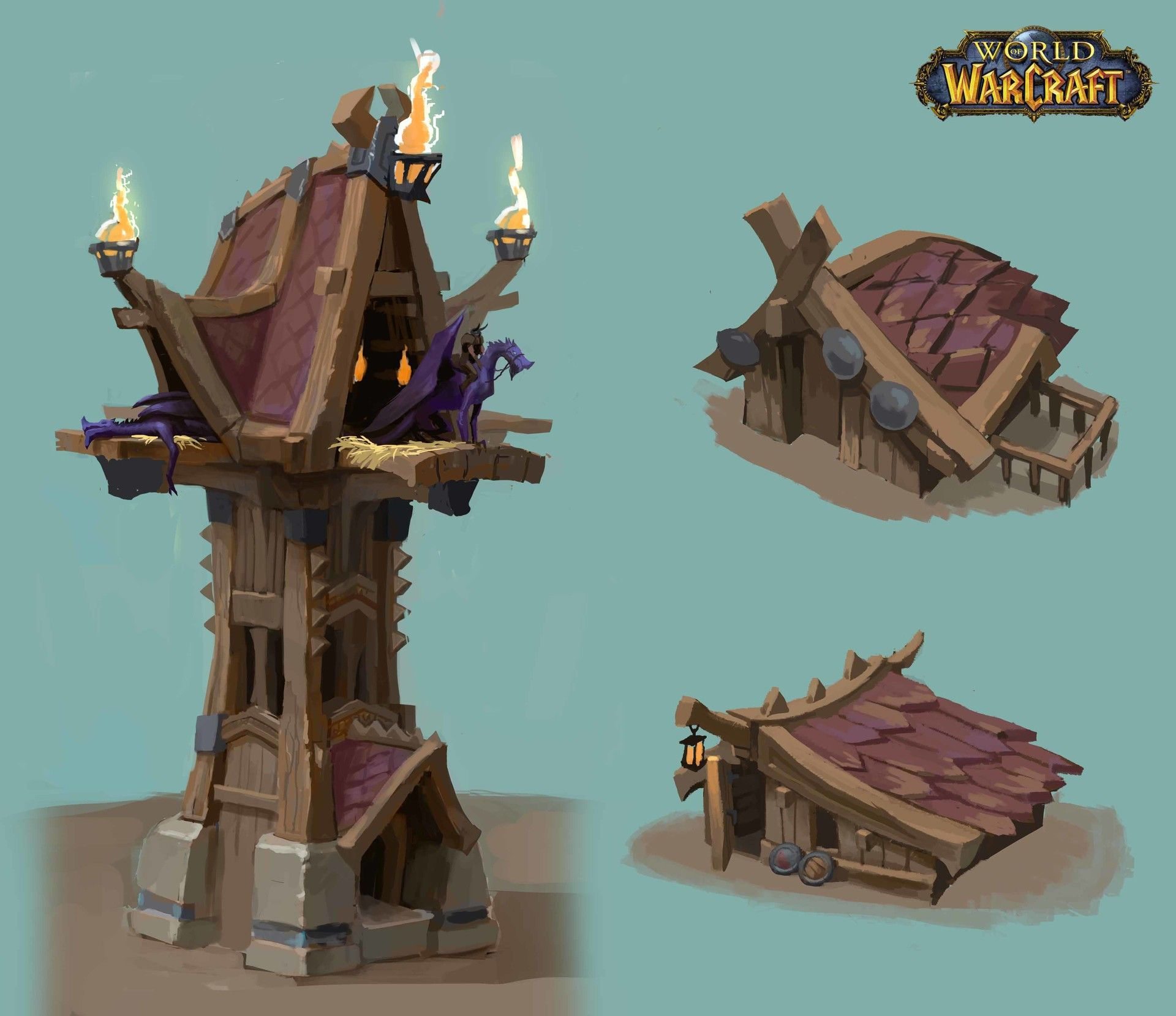 Wallpaper #aWfA6pIBSpphPi3-sEia41 Vrykul Building Concepts for World of Warcraft Ishmael Hoover Game