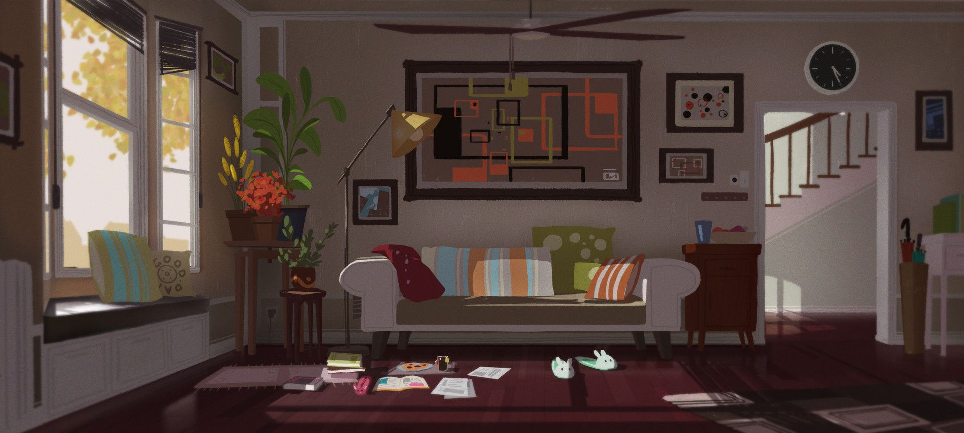 Wallpaper #MWcjC5MBSpphPi3-X9jd291 Living Room Animation Zia Bloggers