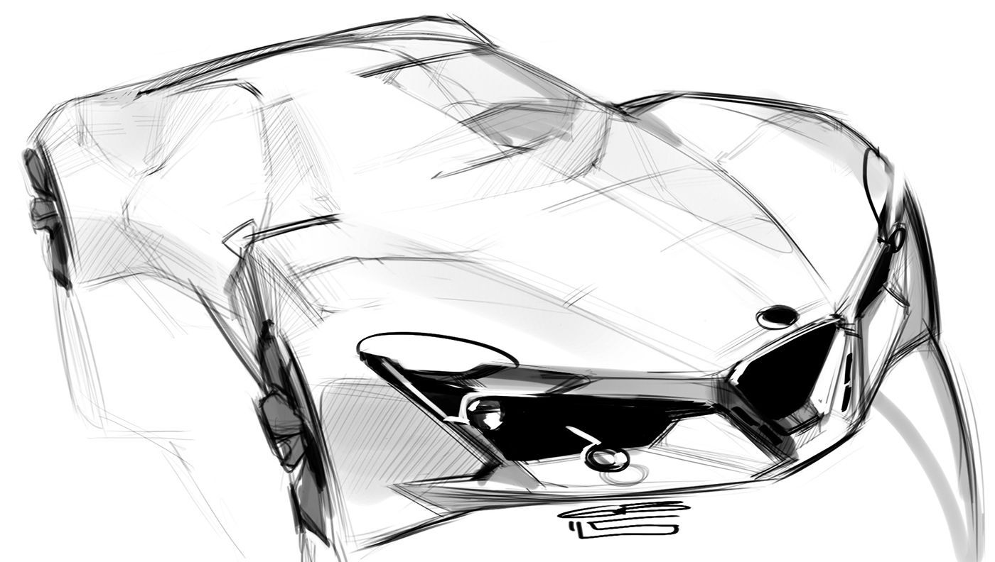 Wallpaper #jEAOMJMBJhL2WPbav7_7189 Car Design Sketches 6 on Behance Car Sketches Car Design Sketch