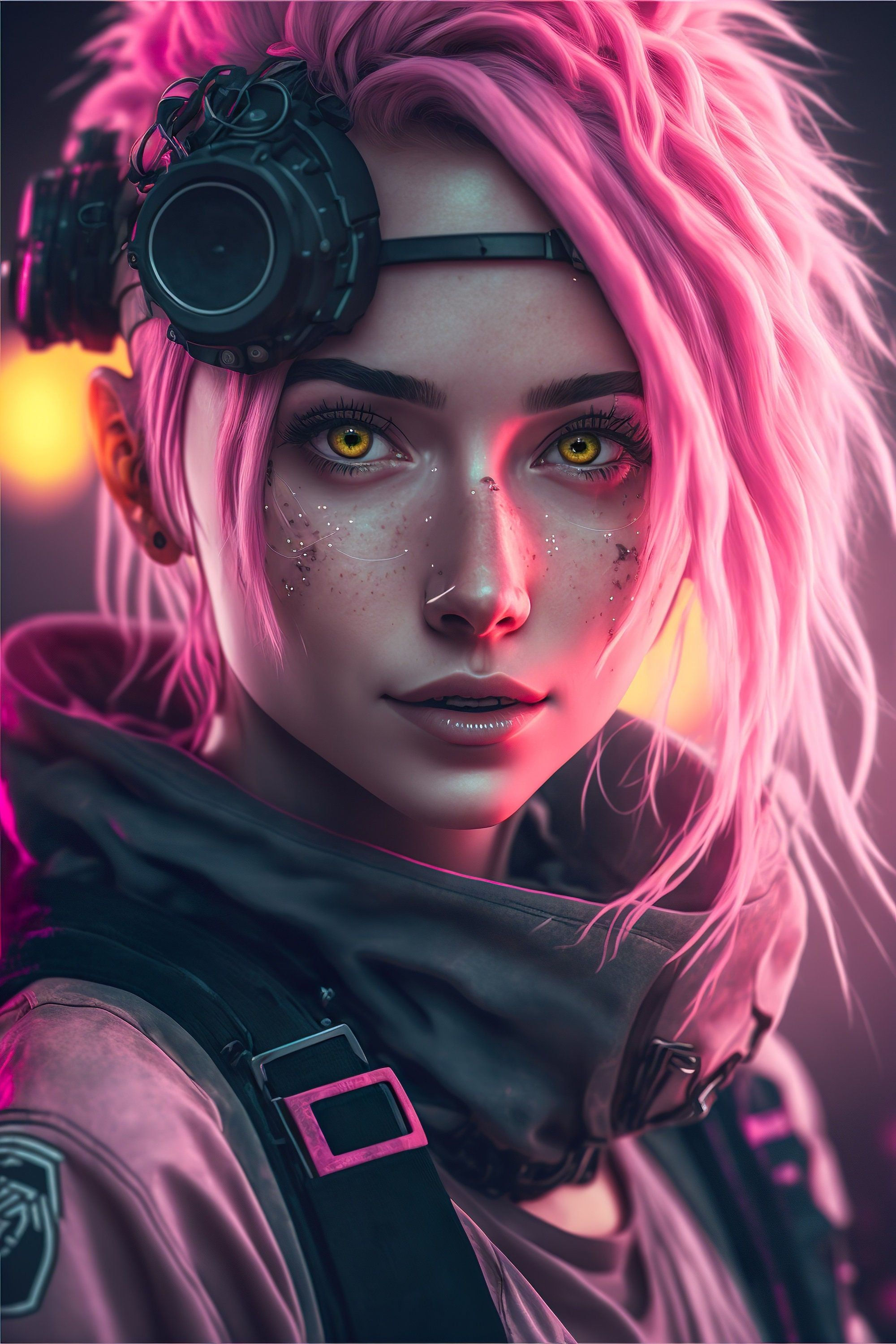 Wallpaper #IGePBZMBSpphPi3-ab3Z194 Cyberpunk Girl Artofit