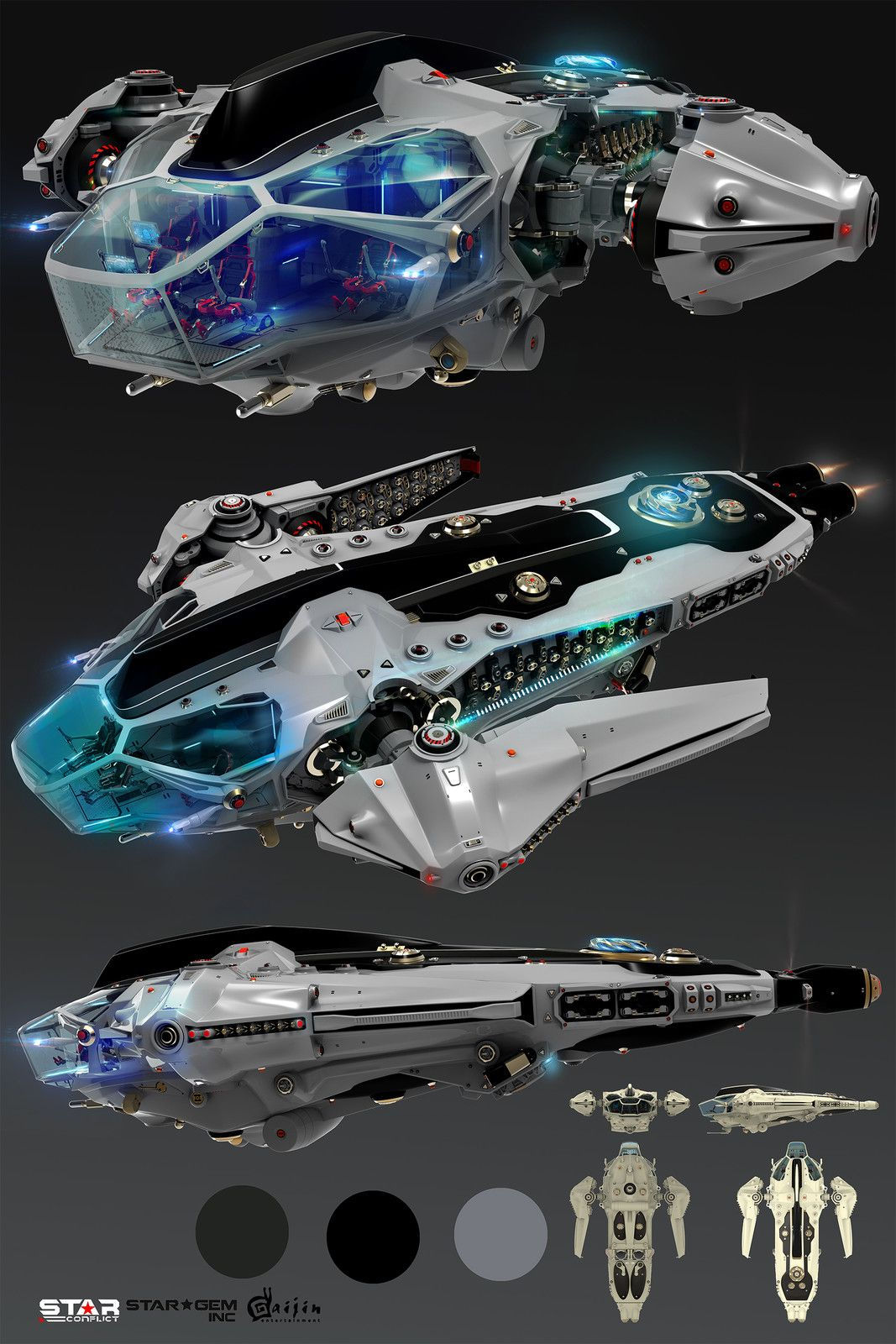 Wallpaper #f0KzPJMBOBpx0NhmG8Ga248 Concept Spaceship for Game Oshanin Dmitriy on Artstation at Https