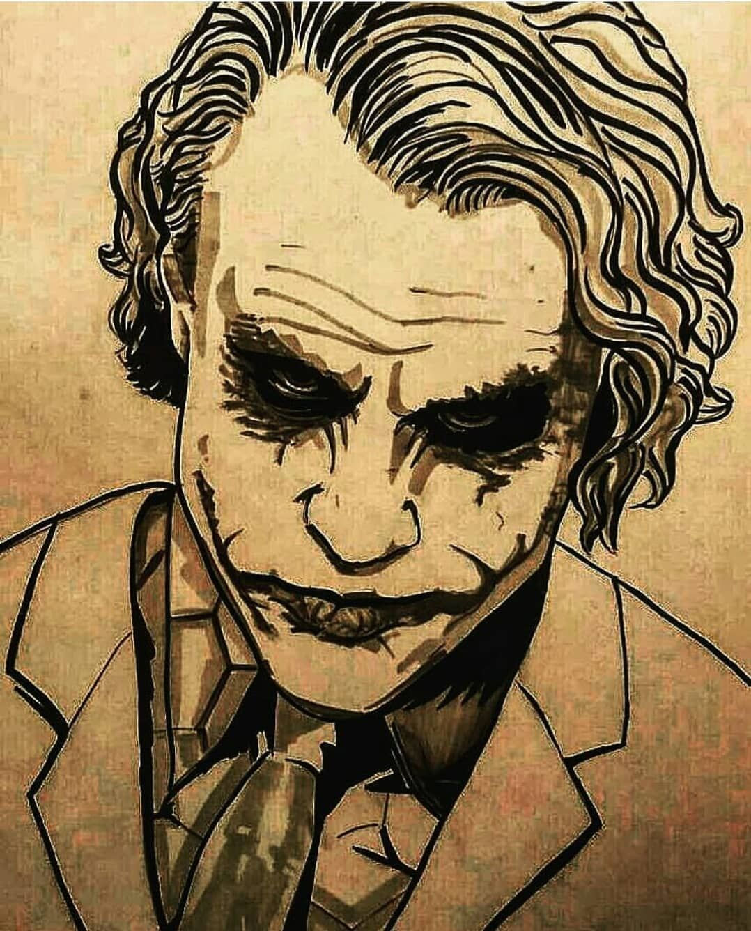Wallpaper #XR0pLZMBlOZrFDOkq8-d311 How to Draw Heath Ledger as Joker Stuffjourney Giggmohrbrothers