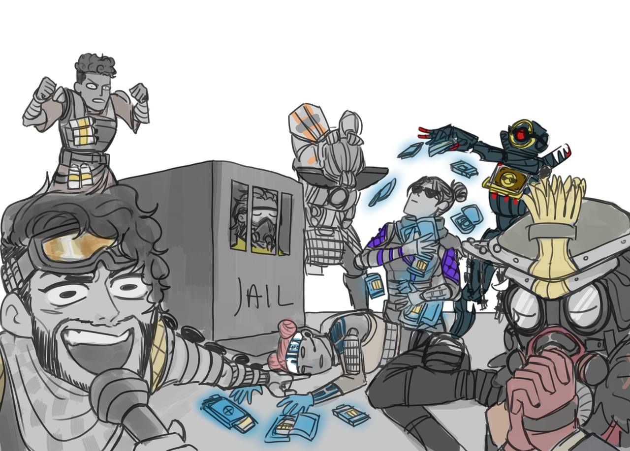Wallpaper #WBnjKo8BtGB6xQ78MIwU37 This is an Apex Legends Appreciation Blog Apex Legend Yoda Drawing