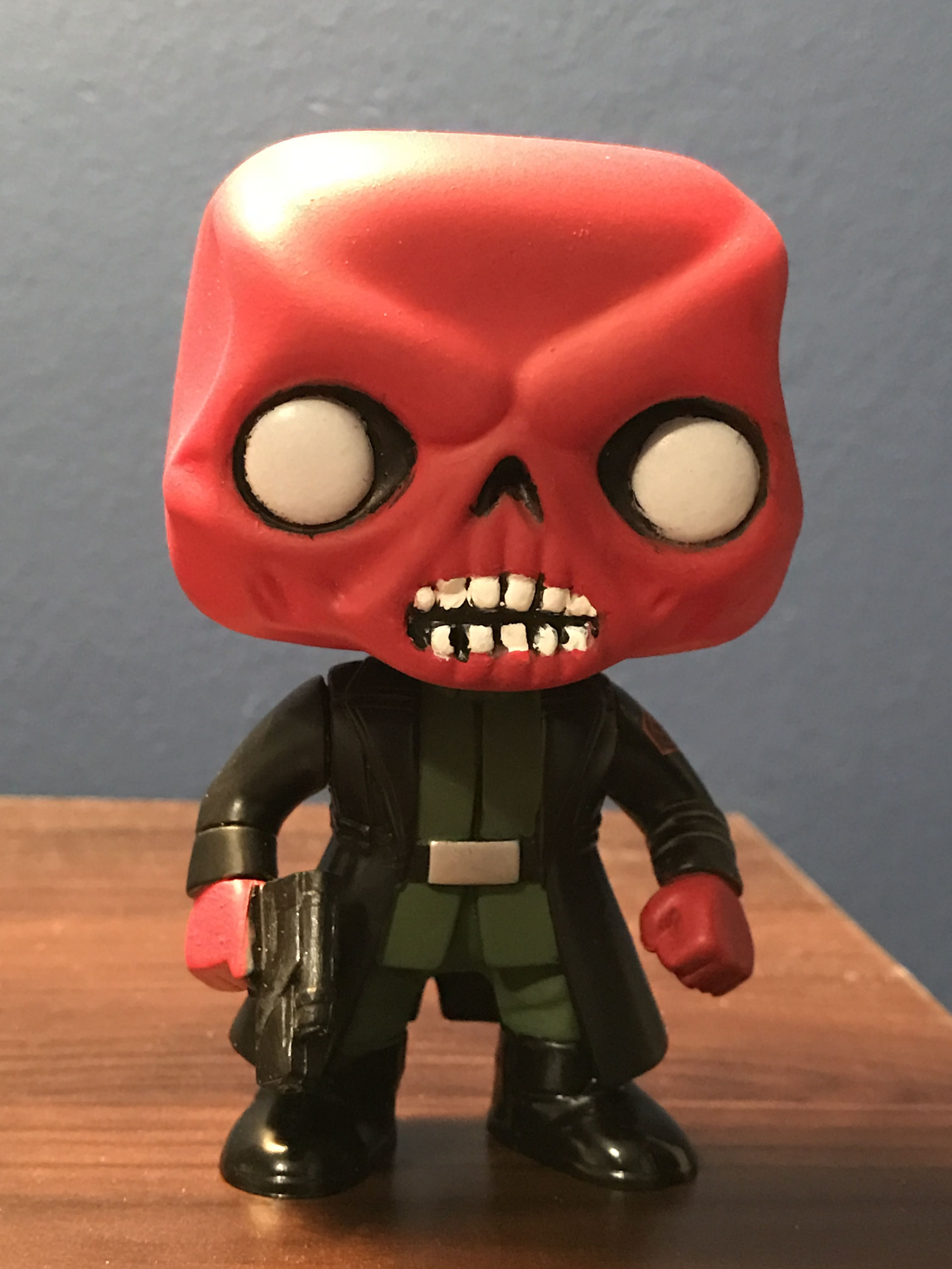 Wallpaper #26VxOJMBVBiSkHCaNo1f3 Custom Red Skull Custom Funko Pop Red Skull Vinyl Figures