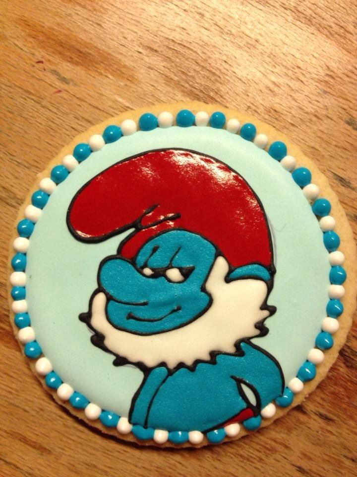 Wallpaper #kLiH2JIBJvJKYCmEZujO23 Smurf Closeup Sugar Cookie Cookies Smurfs