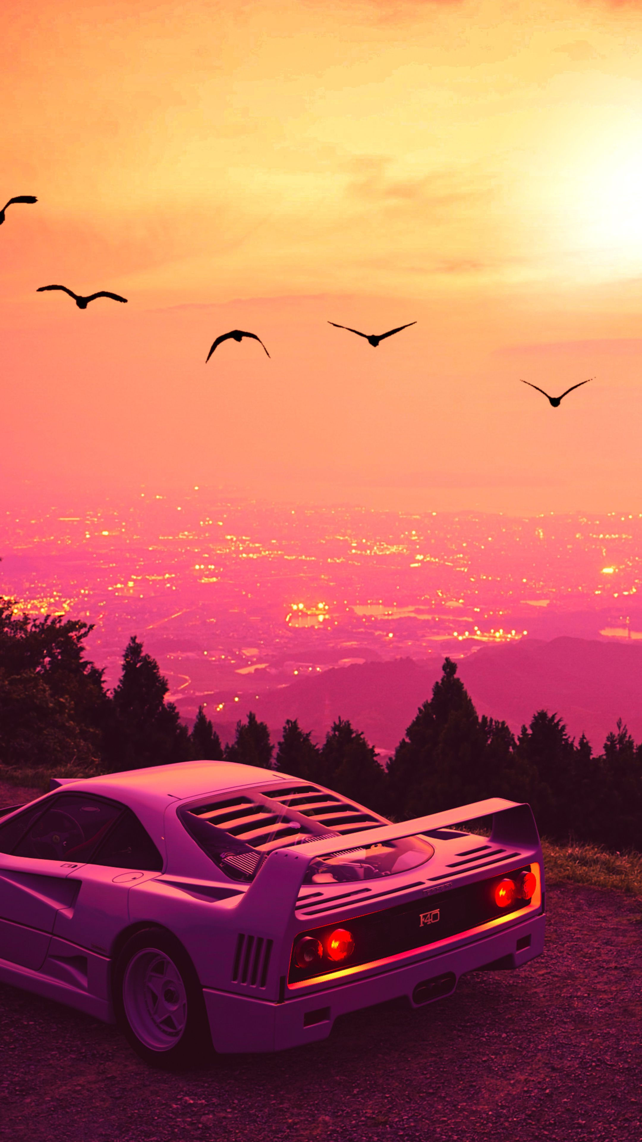 Wallpaper #fWjqHJMBSpphPi3-BySi130 2160x3840 Ferrari F40 Gran Turismo Sport Sony Xperia Xxzz5 Premium