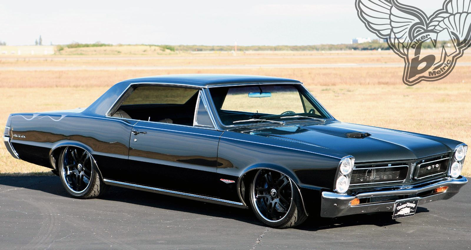 Wallpaper #70774 1965 Pontiac Gto Convertible Triple Black Phs