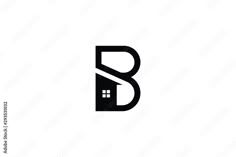 Wallpaper #GLmI3ZIBJvJKYCmEJwEF333 Letter B Logo Design with Architecture Element
