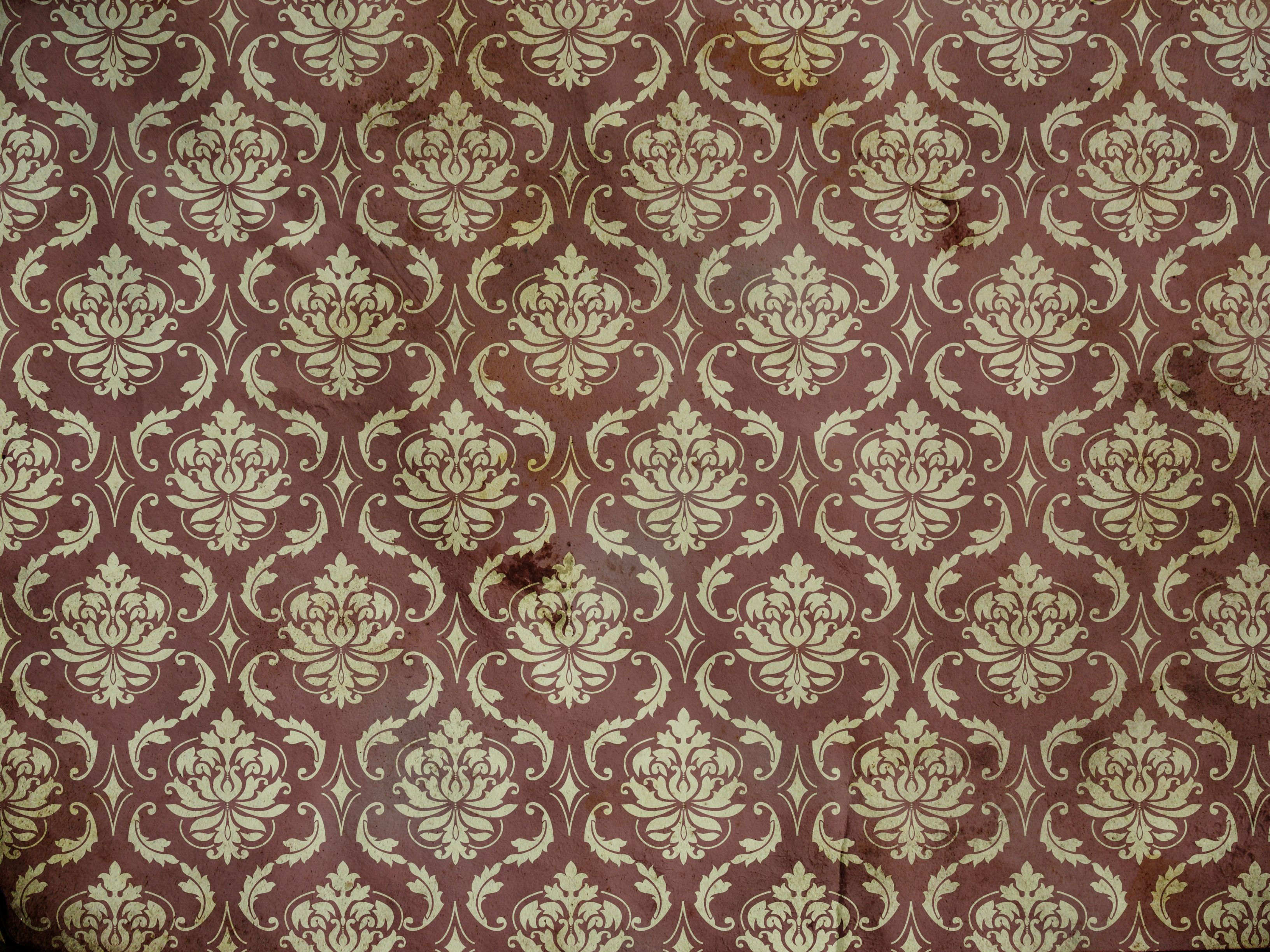 Wallpaper #9f5a4 Premium Vector Retro Seamless Background Pattern