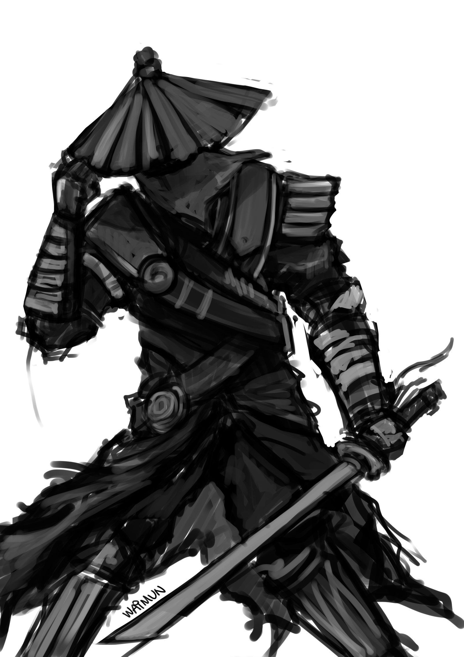 Wallpaper #gkA2MZMBJhL2WPbaCsWi228 Japanese Armor Drawing Samurai Kabuto Warrior Helmet Armadura