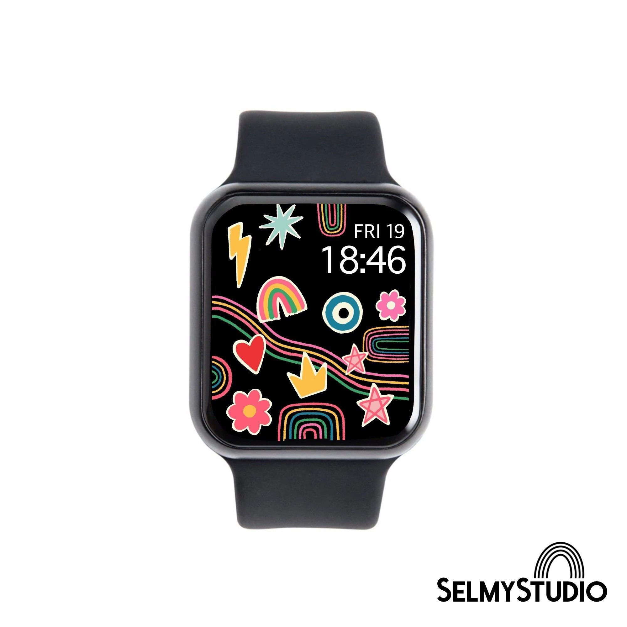 Wallpaper #d4d84 Apple Watch Wallpaper Apple Watch Face Owl Watch Wallpaper Etsy