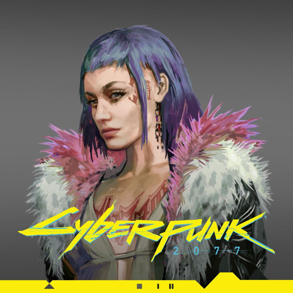Wallpaper #FBlCBI8BtGB6xQ78h05_48 Cyberpunk 2077 Evelyn Parker Character Concept Art Lea Leonowicz on