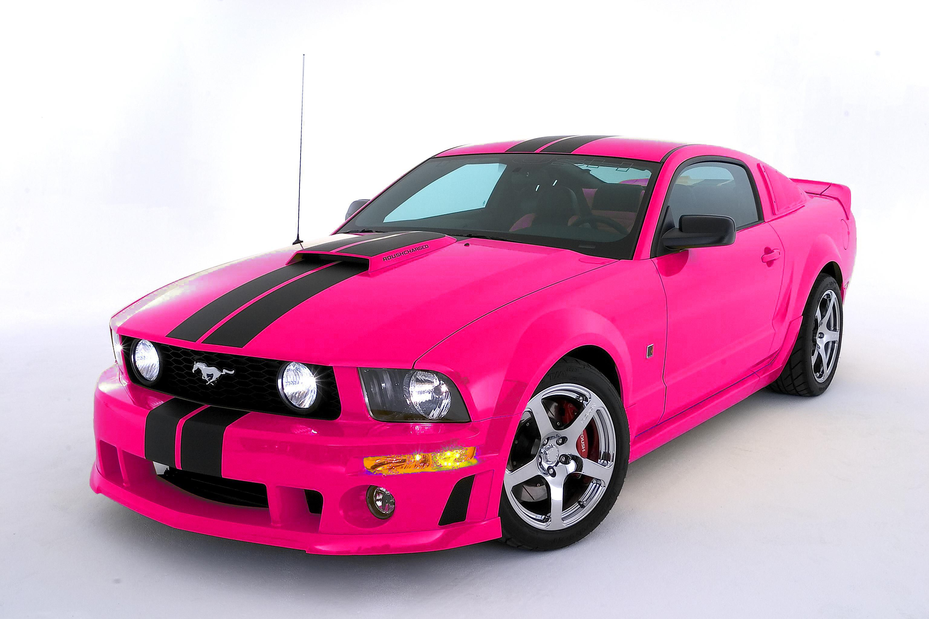 Wallpaper #41D04 Modified and Customized Pink Ford Mustang Stock Photo Alamy