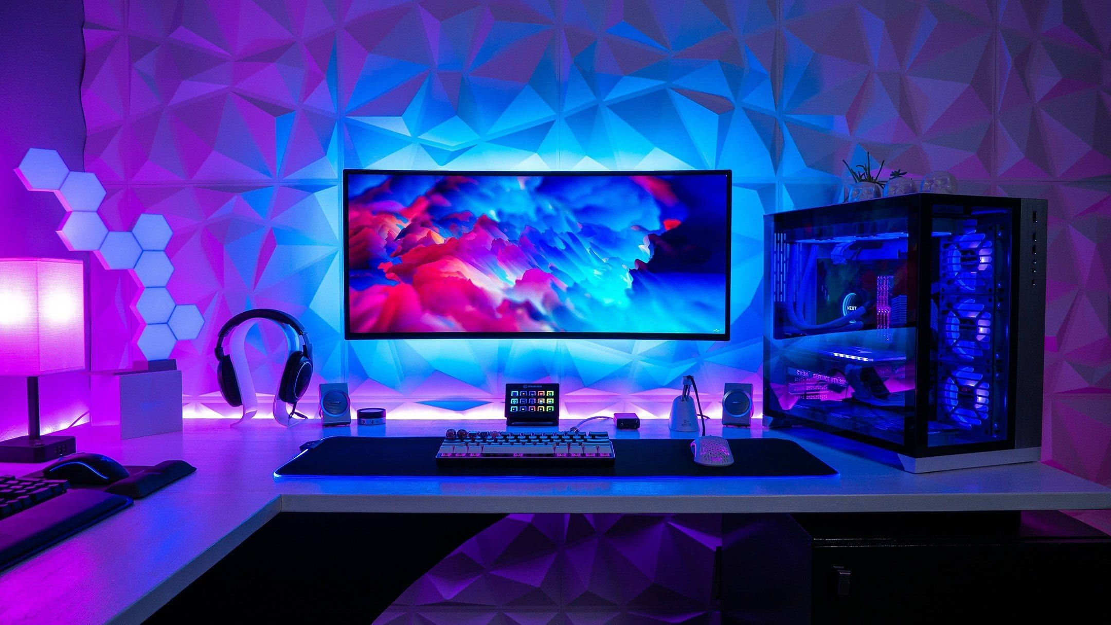 Wallpaper #Lh07LJMBlOZrFDOkAMrZ99 Does the 3D Wall Panels Look Better with the Rgb Lights on or Off