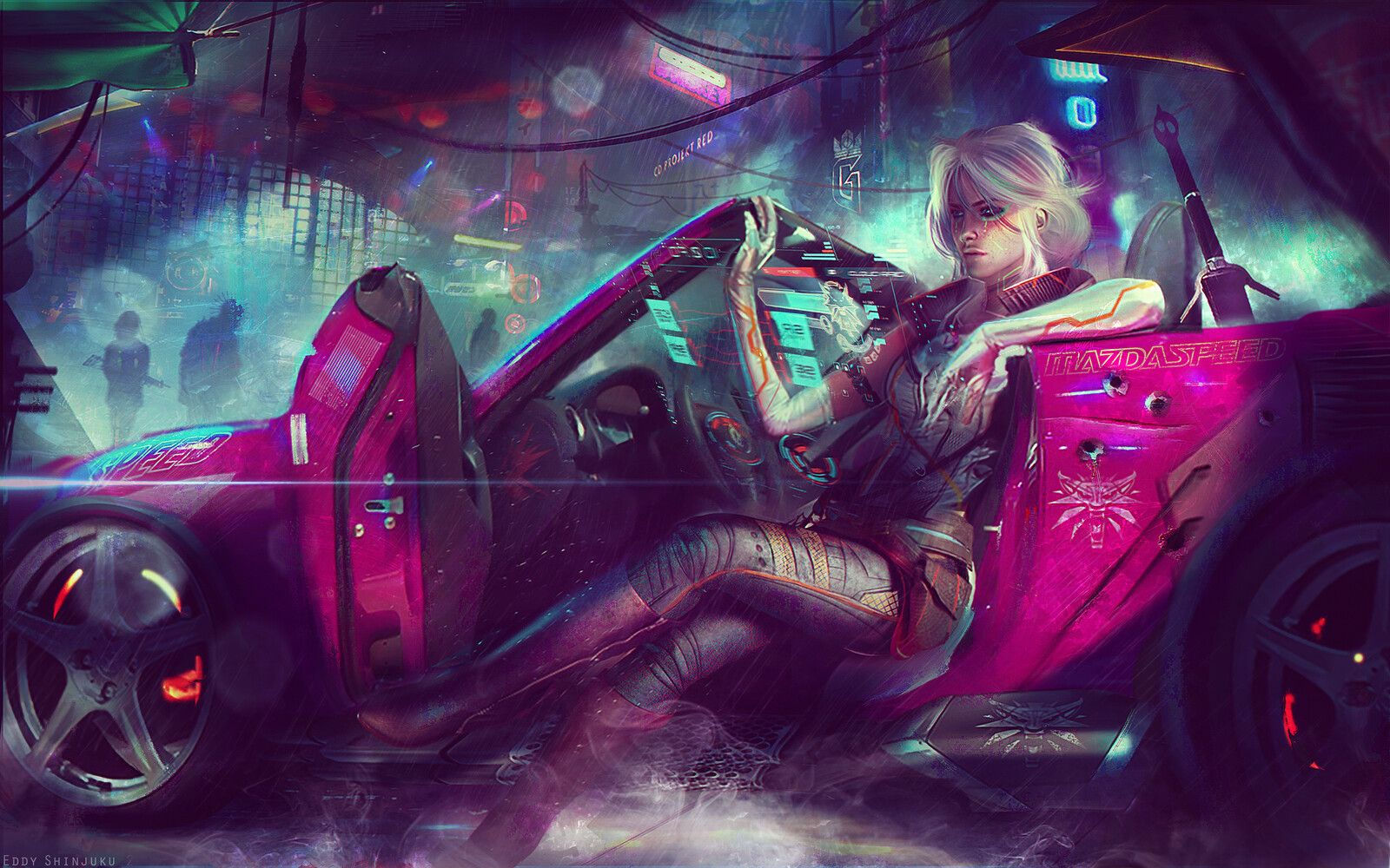 Wallpaper #0hmtAo8BtGB6xQ78Okq659 Cyberpunk 2077 Fanart Eddy Shinjuku on Artstation at Httpswww