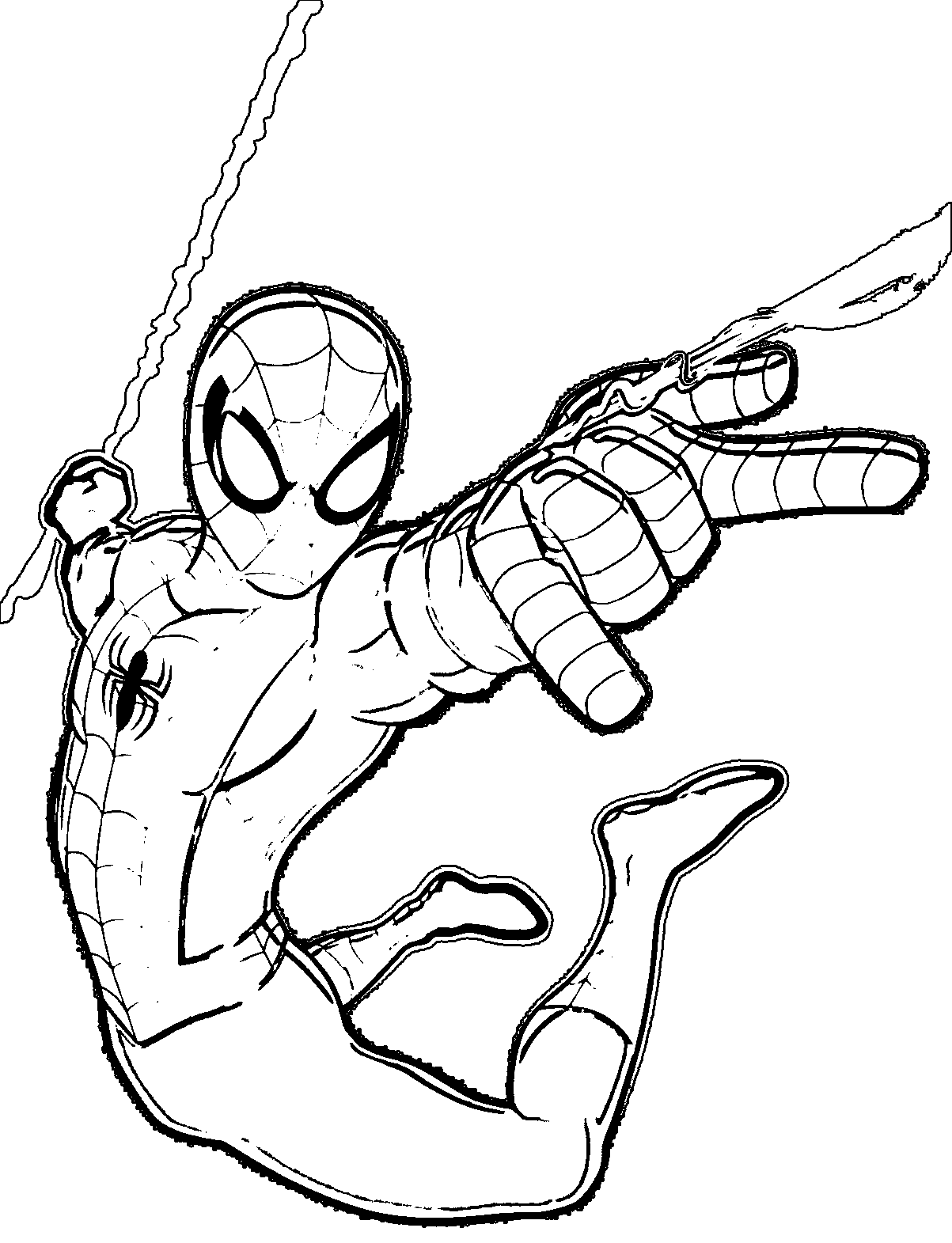 Wallpaper #0neeJ5MB-pgBXx603KZG9 Ultimate Spider Man Adventures Spider Man Coloring Page Spiderman