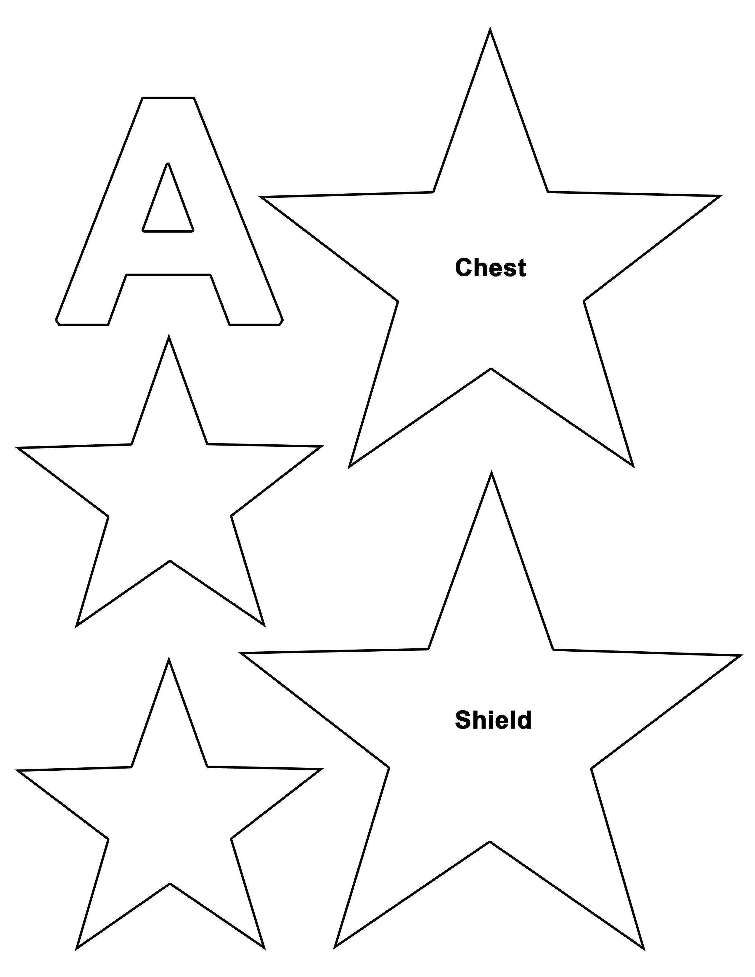 Wallpaper #IWg5HJMBSpphPi3-dSIC193 Blank Shield Template Printable New Captain America Costume