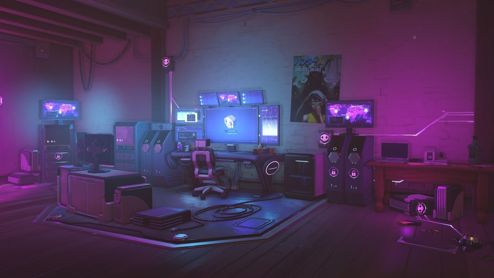 Wallpaper #ahVduY4BmMigT4UnGlU240 Futuristic Bedroom Gamer Room Cyberpunk Aesthetic