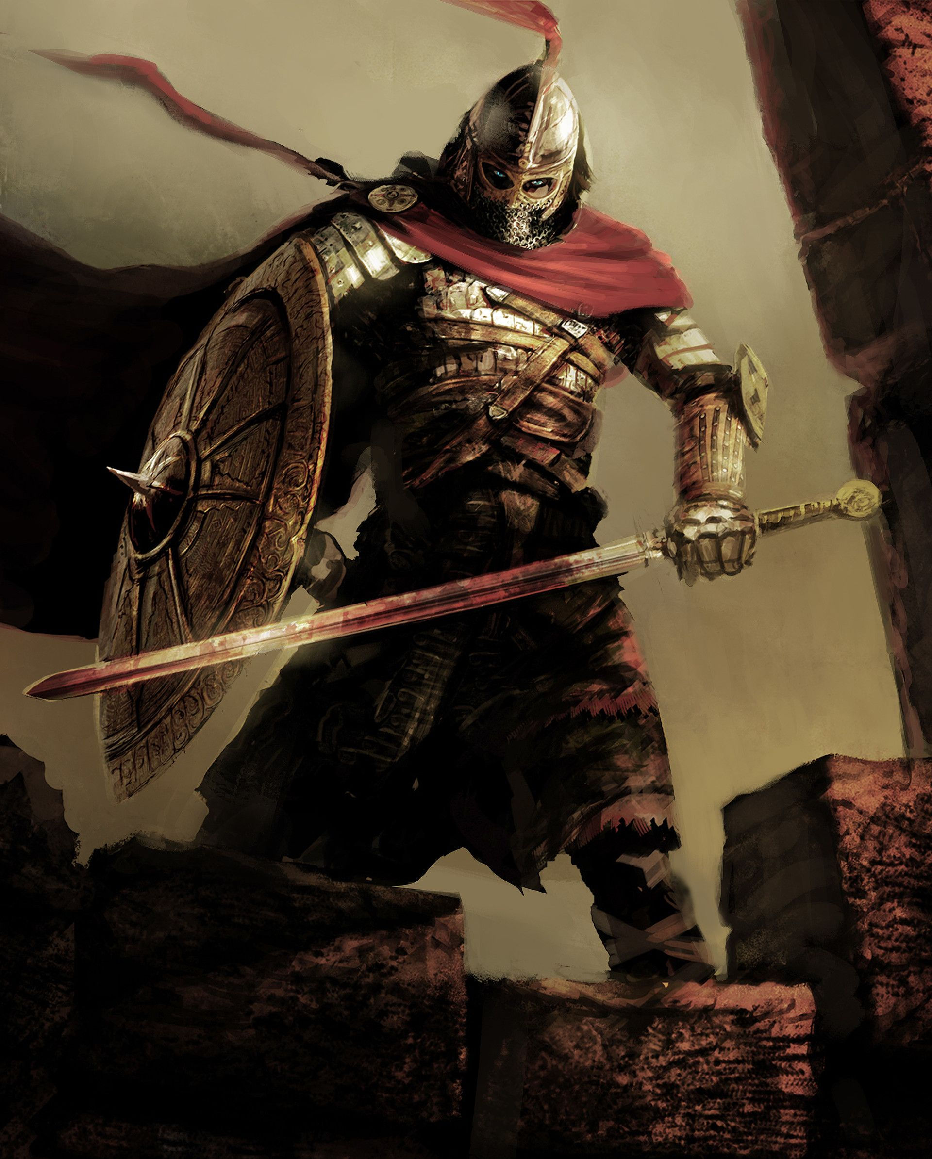 Wallpaper #7X0d8o4Bnwiau_P6ZAq91 Dark Age Knight Jon Gregerson Dark Ages Knight Fantasy Warrior