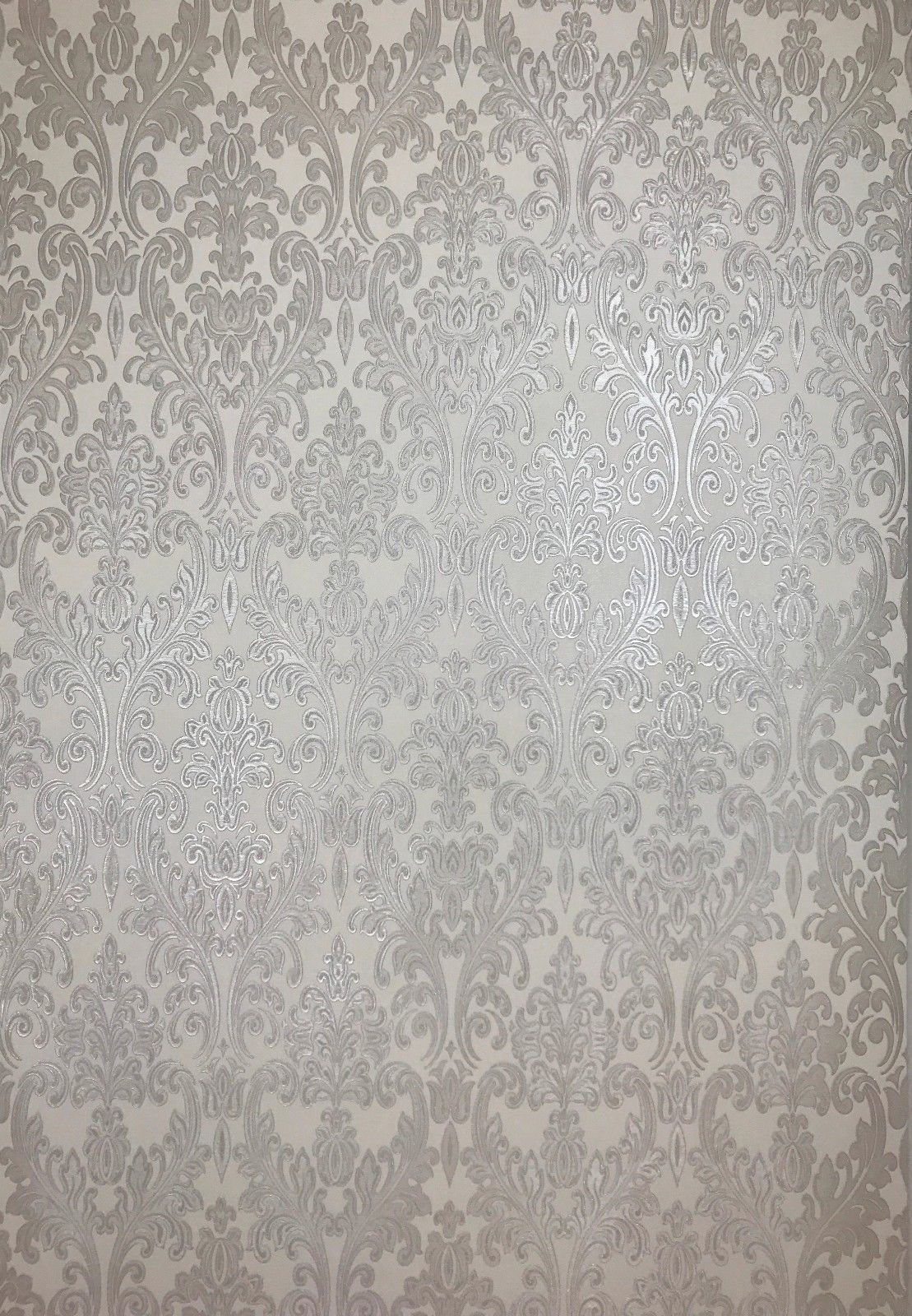 Wallpaper #fe508 Cream and Gold Damask Wallpaper Silver and Gold Wallpaper Goawall