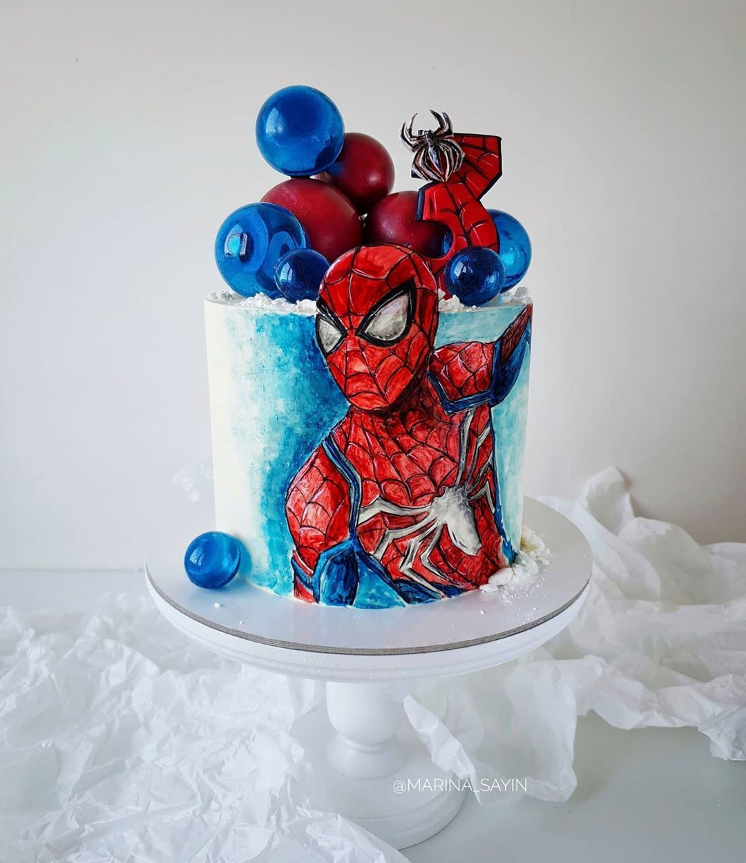 Wallpaper #Rxl2Oo8BtGB6xQ78r62R57 15 Spiderman Cake Ideas That Are a Must for a Superhero Birthday in