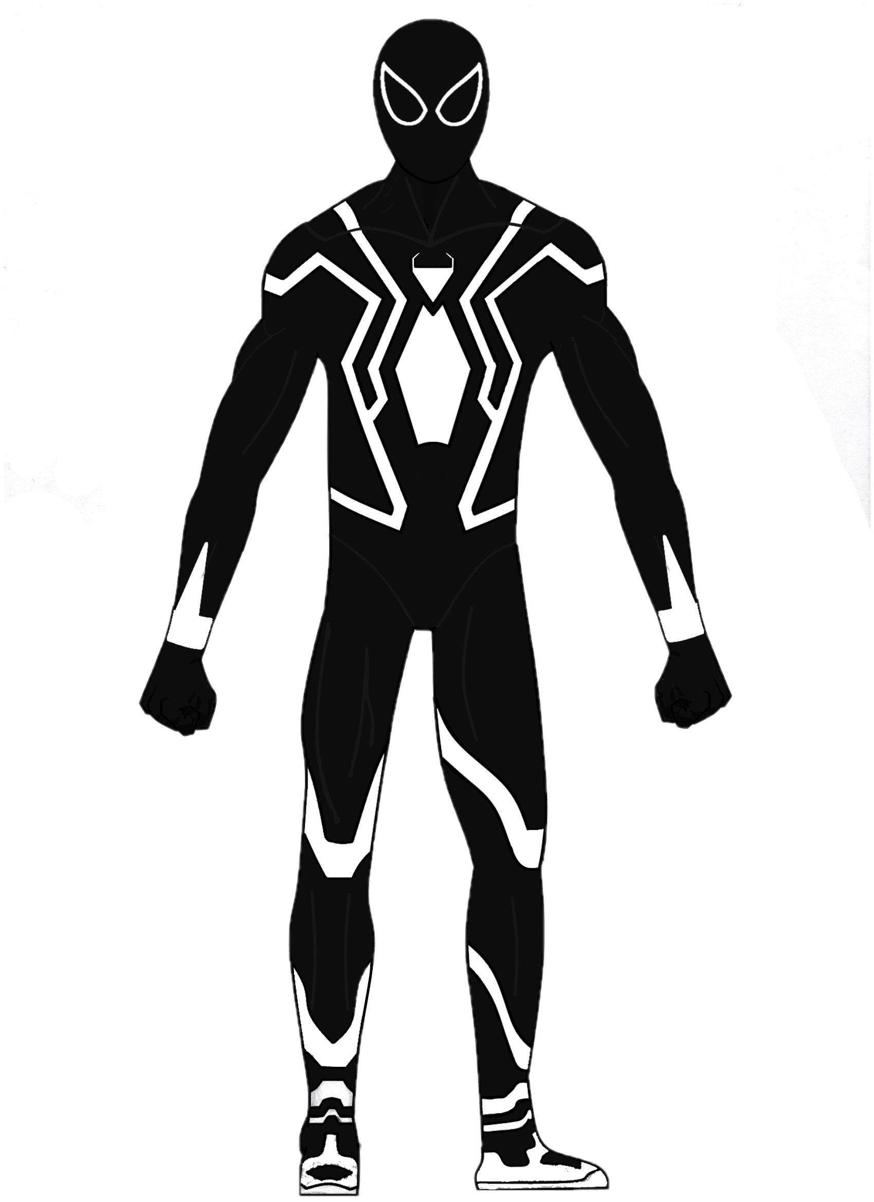 Wallpaper #ljGnNZMB5zzyi_yYfFcV190 Black Suit Spider Man Design