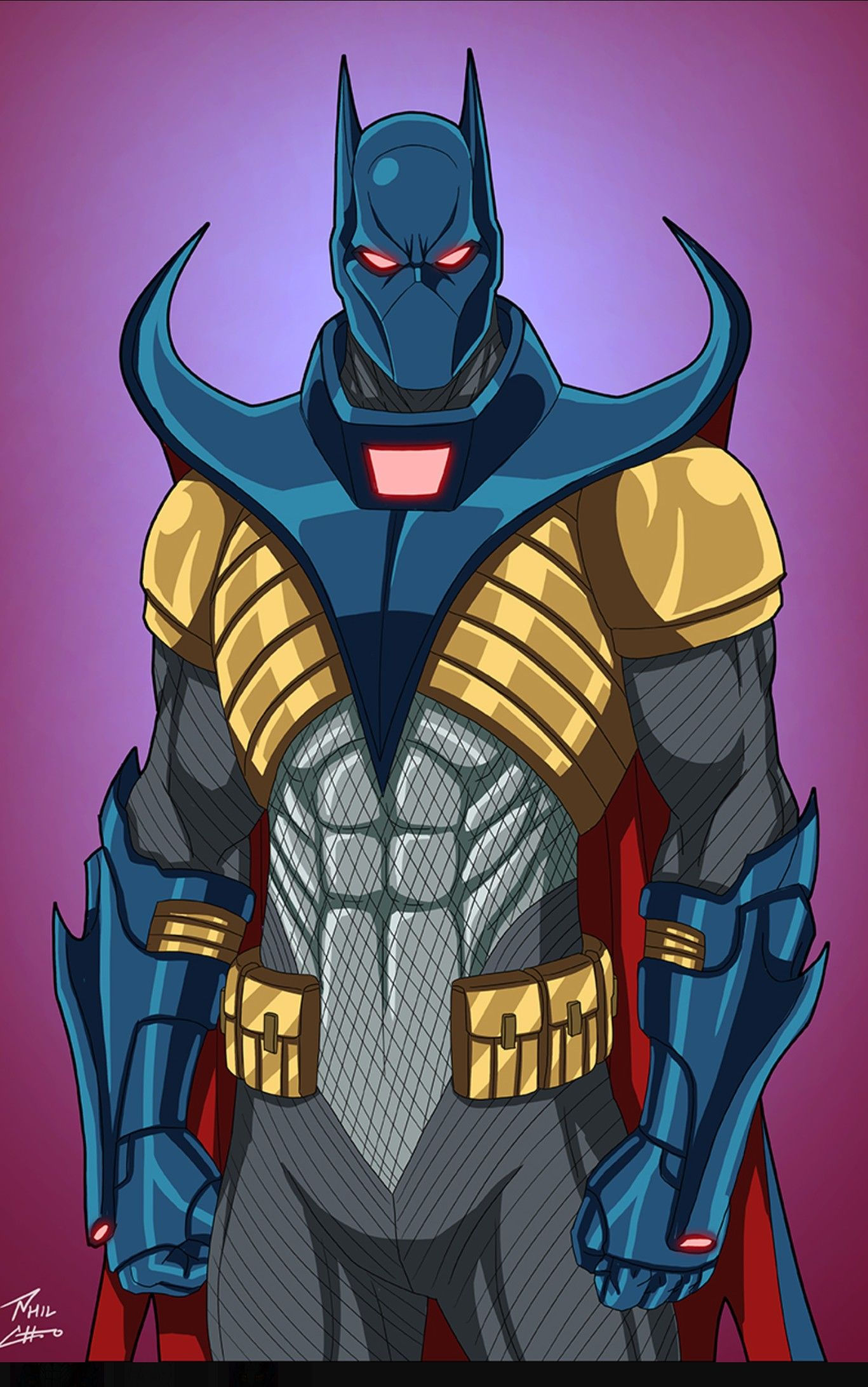 Wallpaper #B98DD Batman Commissions Phil Cho