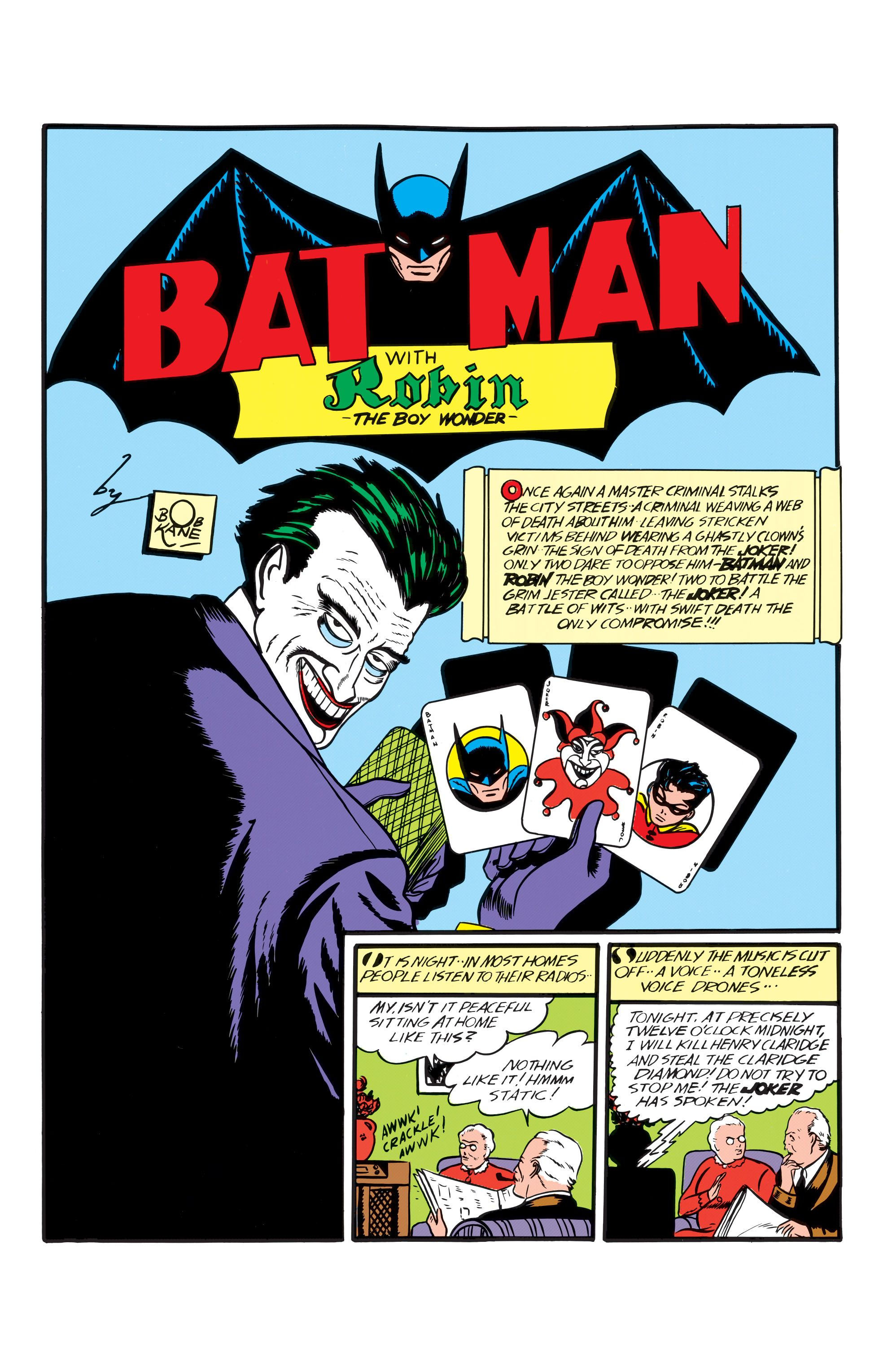 Wallpaper #lmda55IBSpphPi3-BTcb242 Batman 001 1940 Digital the First Appearance of Joker Batman