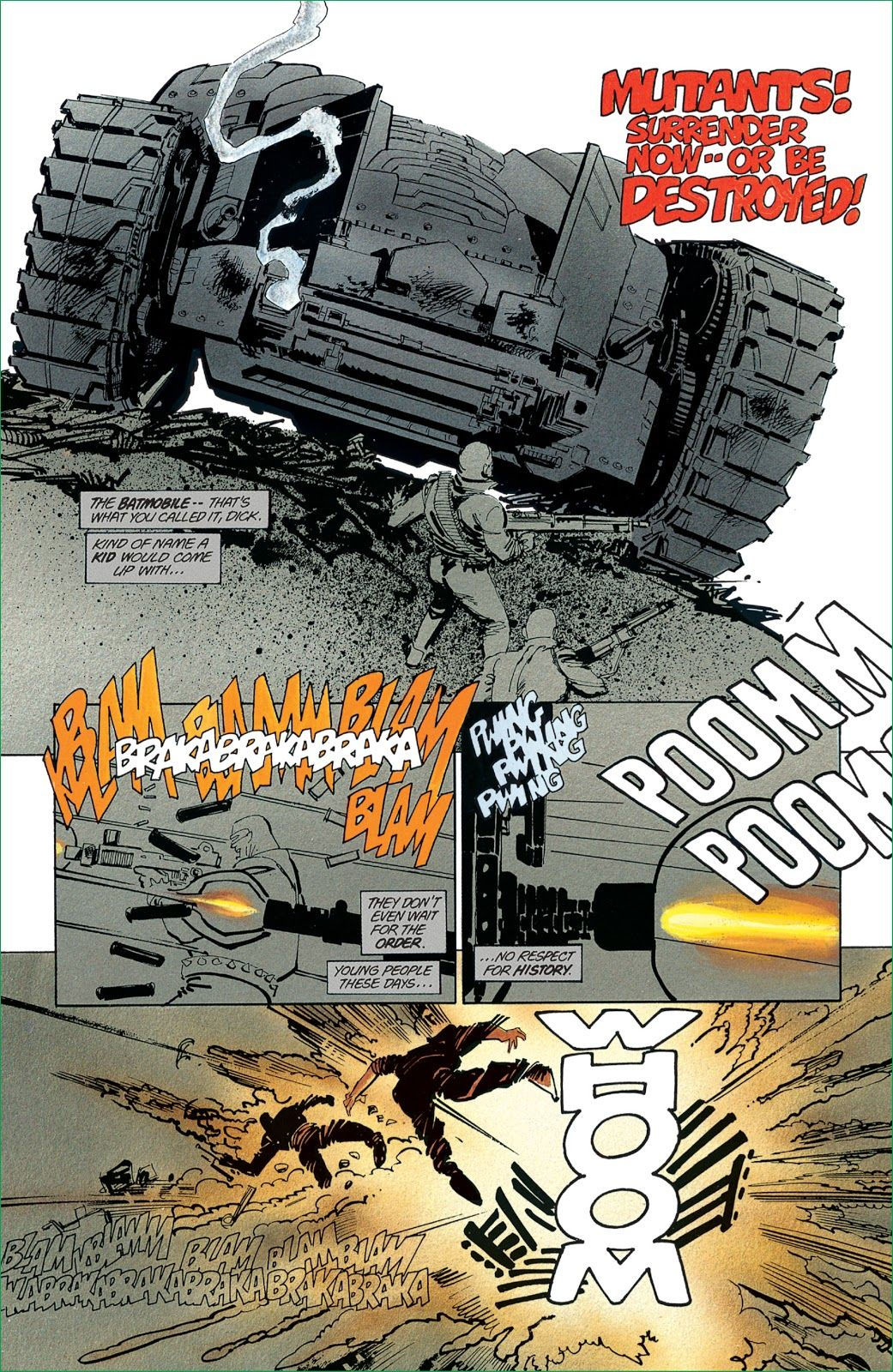 Wallpaper #Px3aLZMBlOZrFDOkMtIa51 Batman the Dark Knight Returns Issue 2 Read Batman the Dark Knight