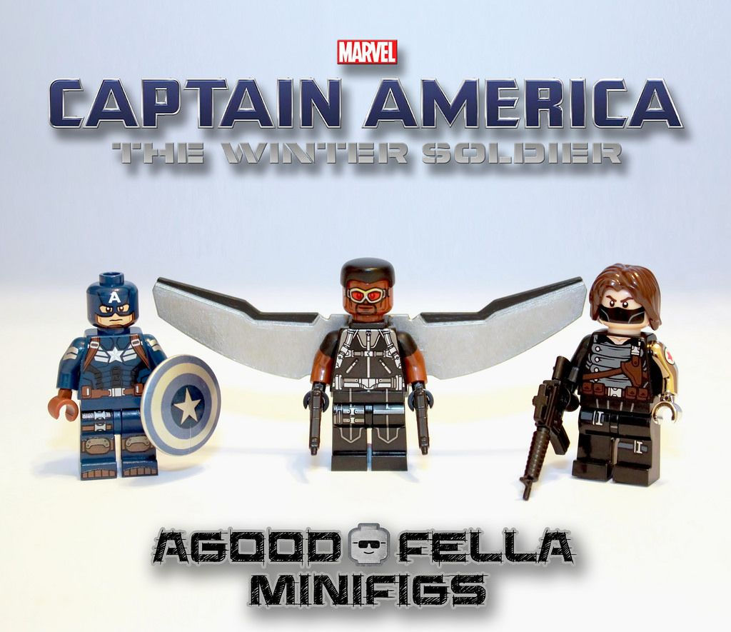 Wallpaper #p2eqDZMBSpphPi3-fubZ40 Captain America Winter Soldier Custom Moc Captain America