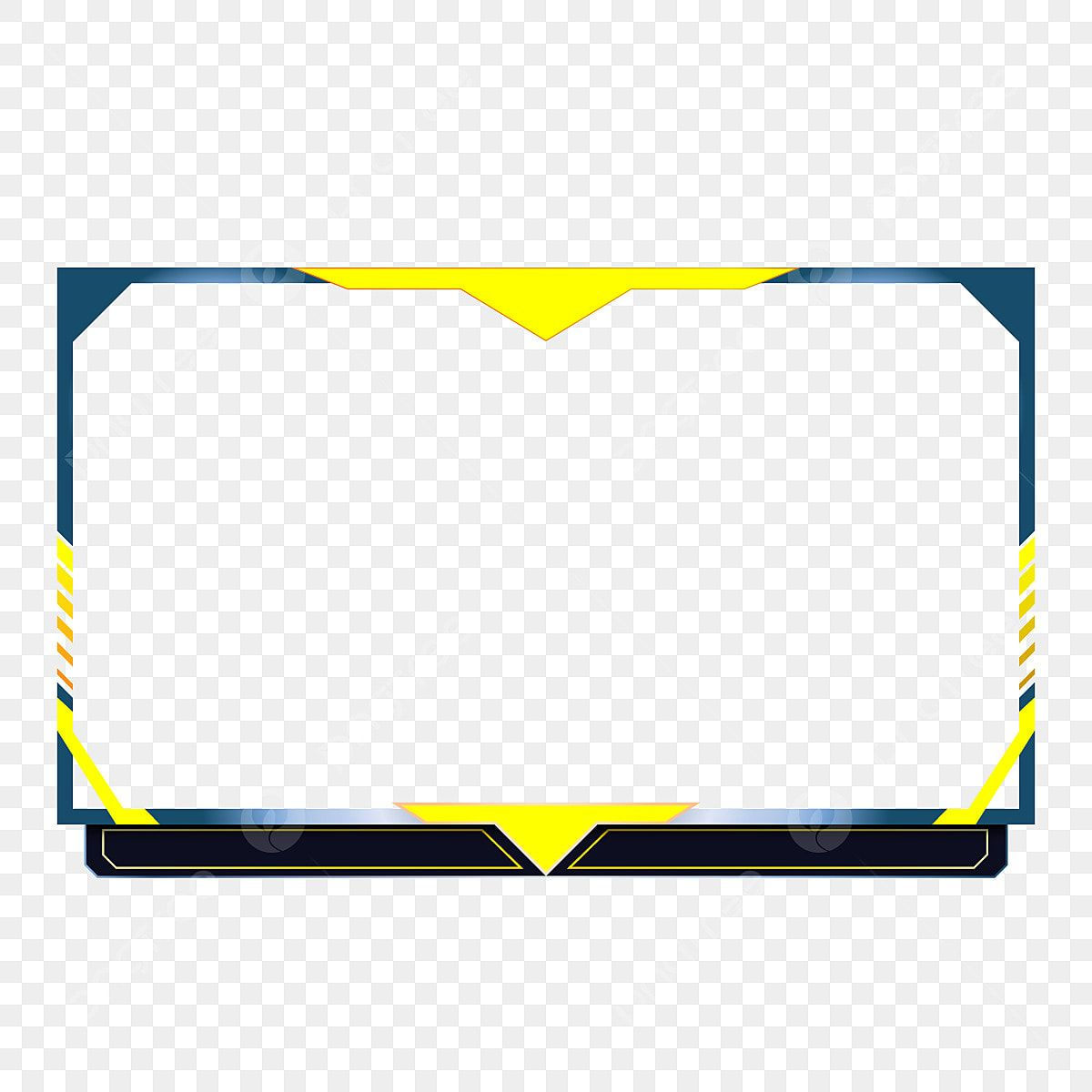 Wallpaper #42gsGpMBSpphPi3-xhpN284 Cyberpunk Clipart Png Images Cyberpunk Frame Overlay Yellow Technology