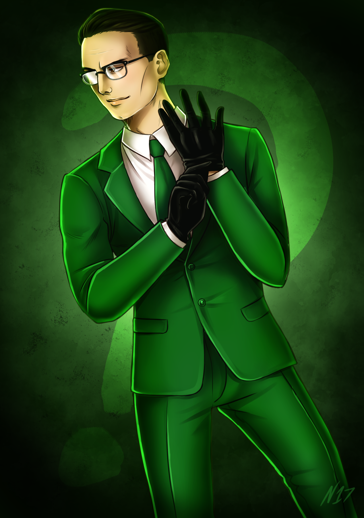 Wallpaper #Cf_SapMB3lSXT3zUreez97 The Riddler Fanart DC Dccomics Theriddler Gotham Cast Edward